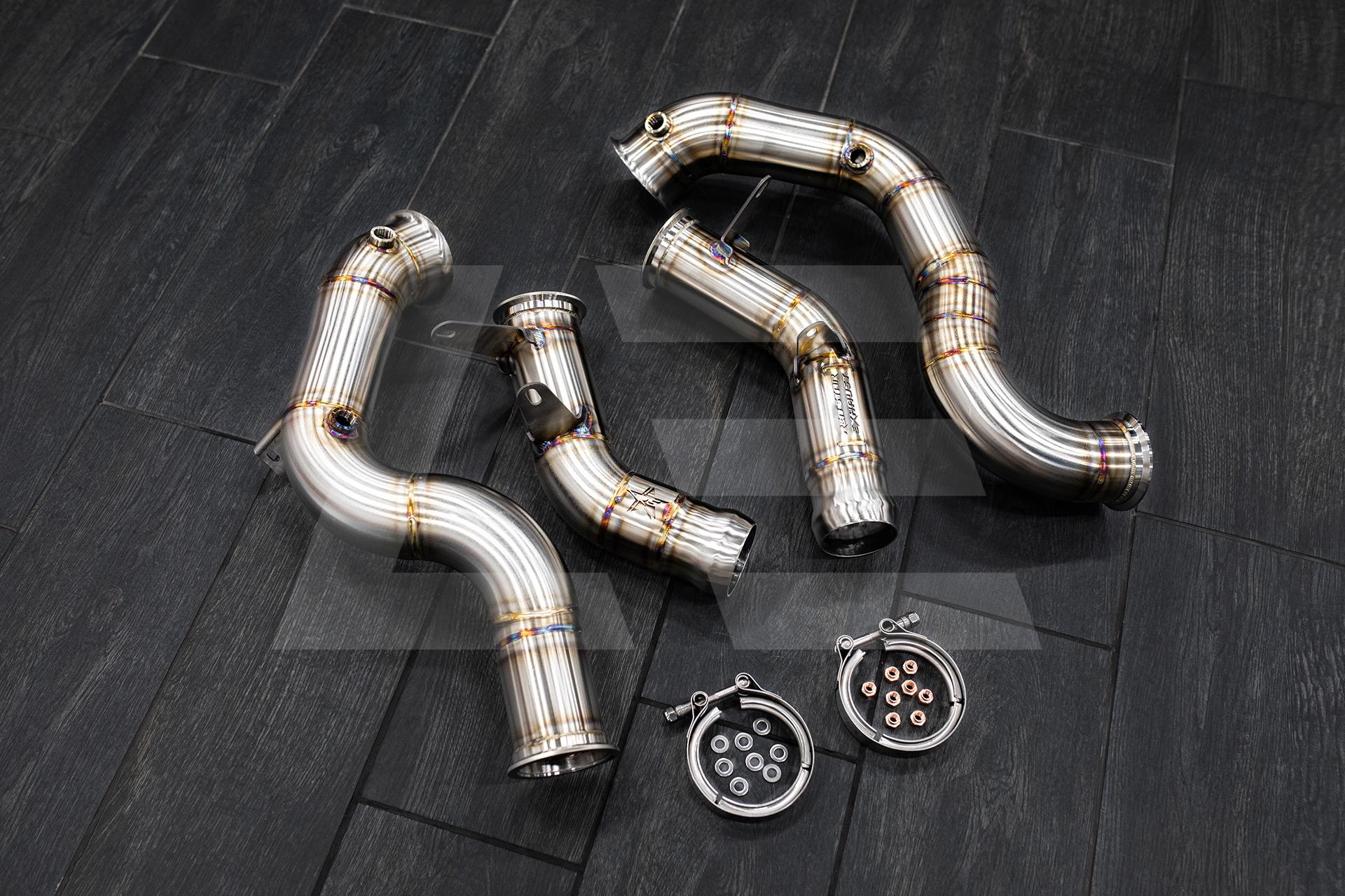 REDSTAR EXHAUST Приемные трубы (Downpipes) Mercedes-AMG E63S (W213) без катализаторов Изображение №1