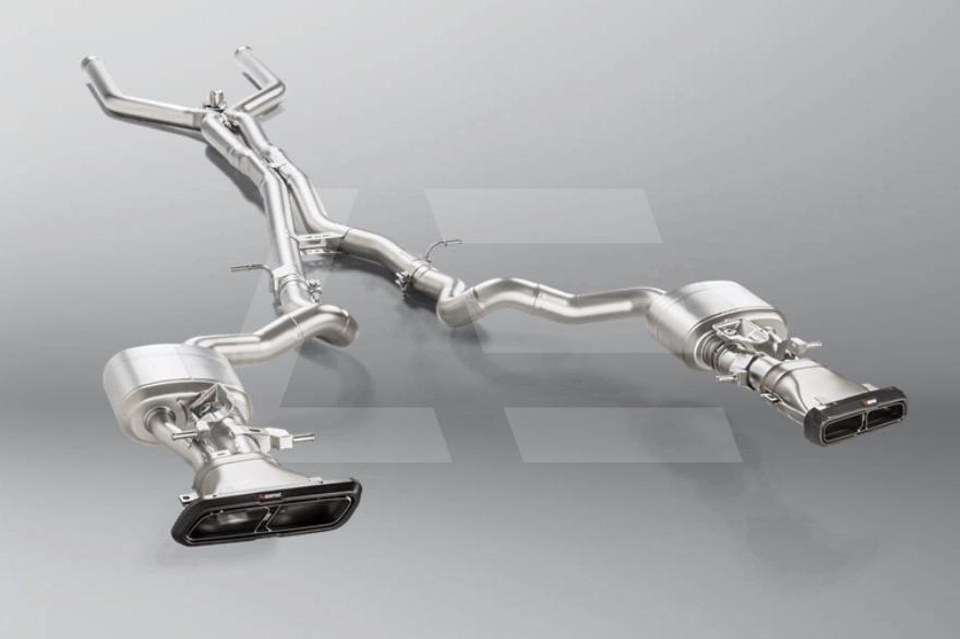 Akrapovic Выхлопная система Evolution Line (Titanium) Mercedes AMG E63 / E63S (W213) без насадок Изображение №1
