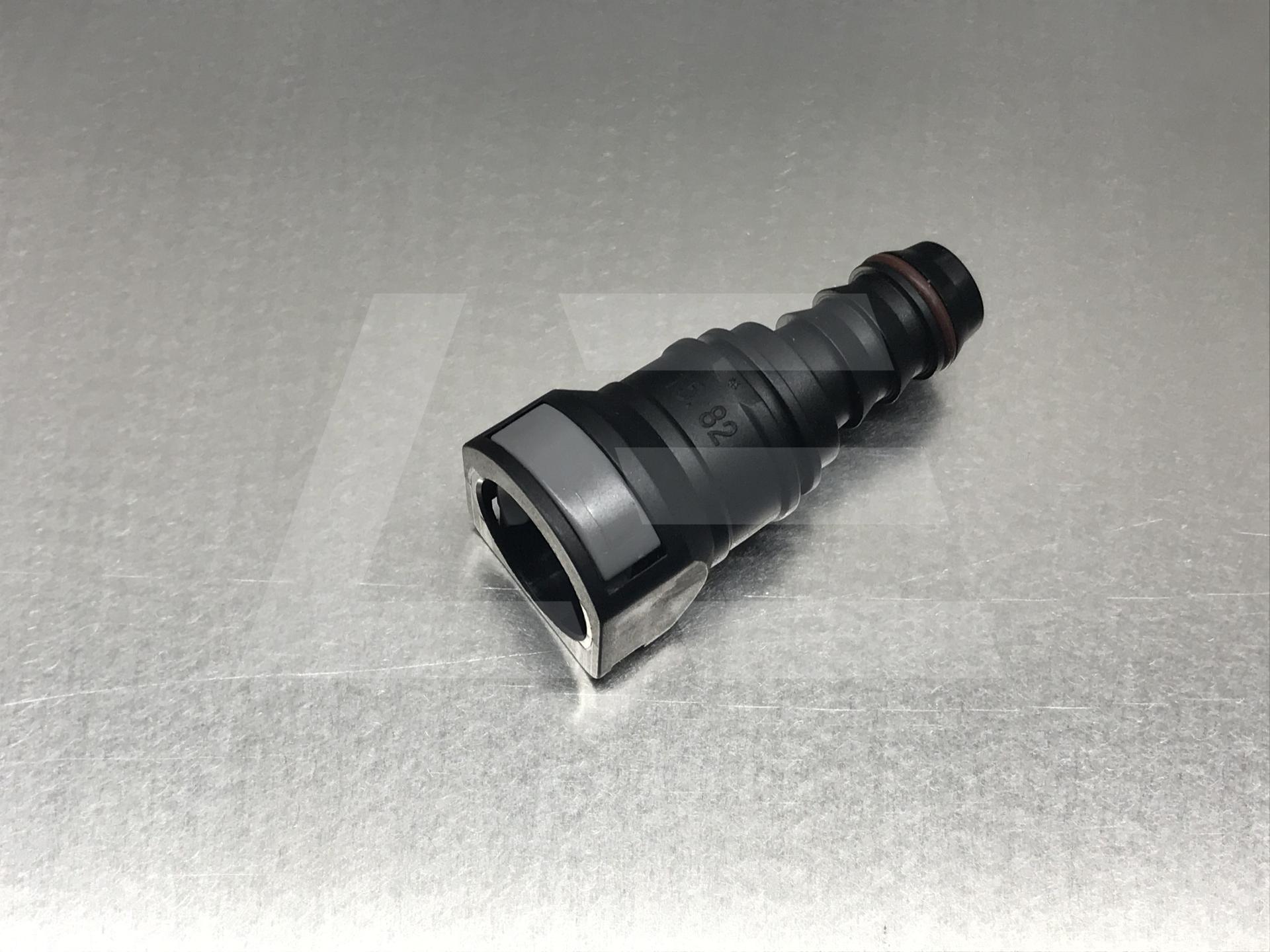 AlwayTec Фитинг быстросъемный топливный H2 Φ15.82-ID14 прямой, пластик Single button Изображение №1