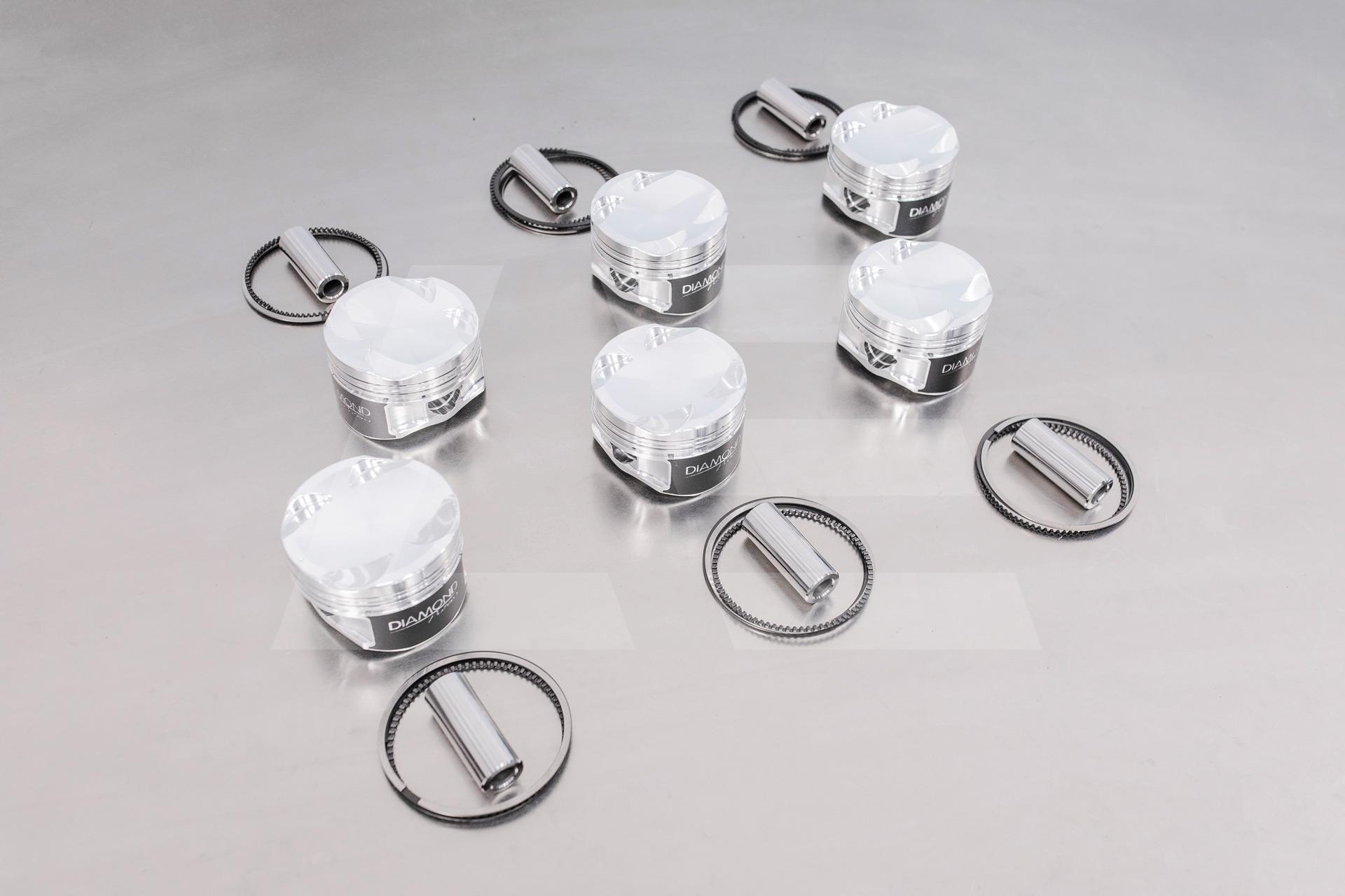 Diamond Pistons Поршни Toyota 2JZ-GTE, 86,5мм, CR 8,6:1, комплект Изображение №1