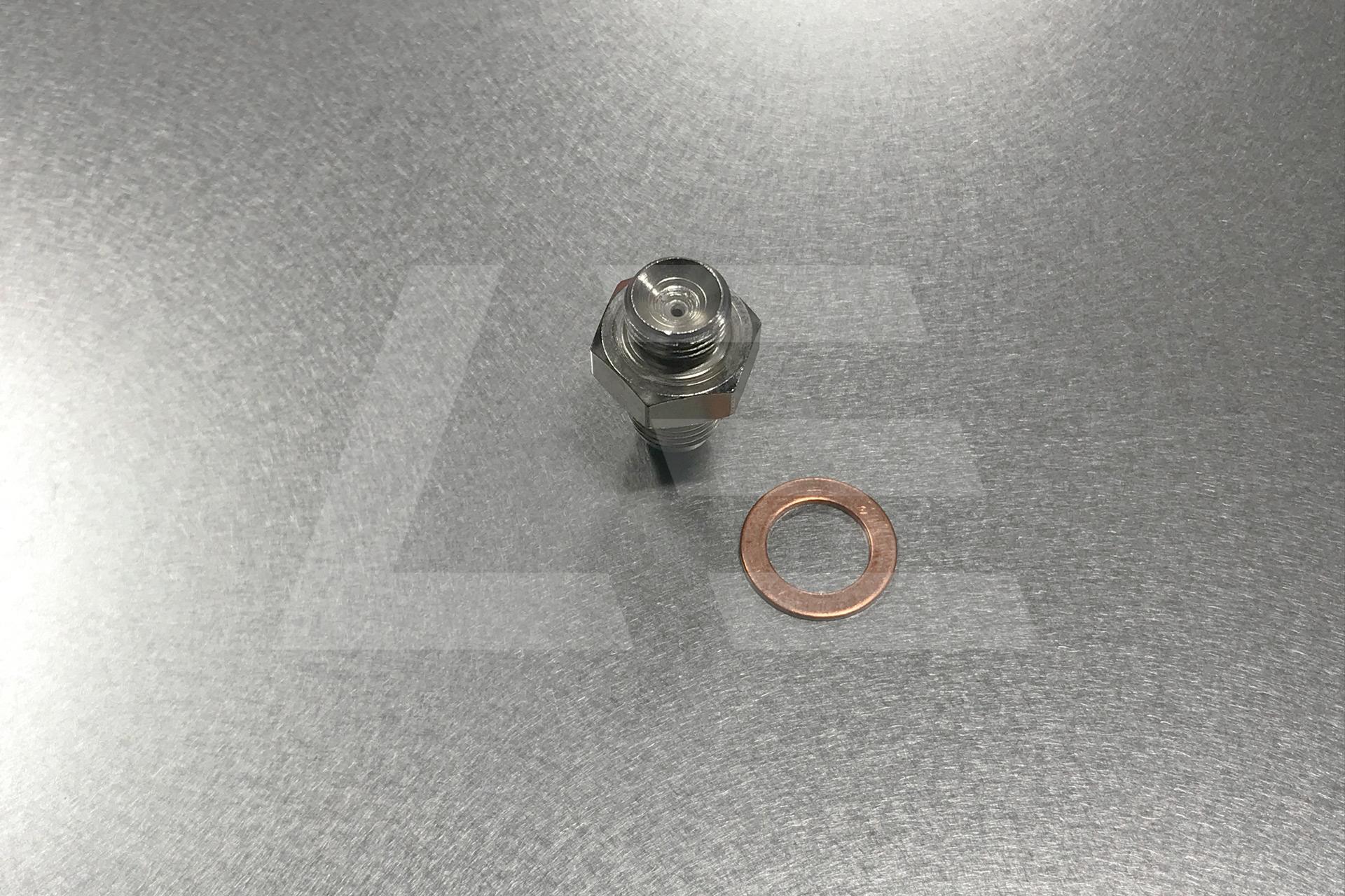 KINUGAWA Рестриктор подачи масла AN4 - M11*1,0 (1,0 мм) Garrett Изображение №1