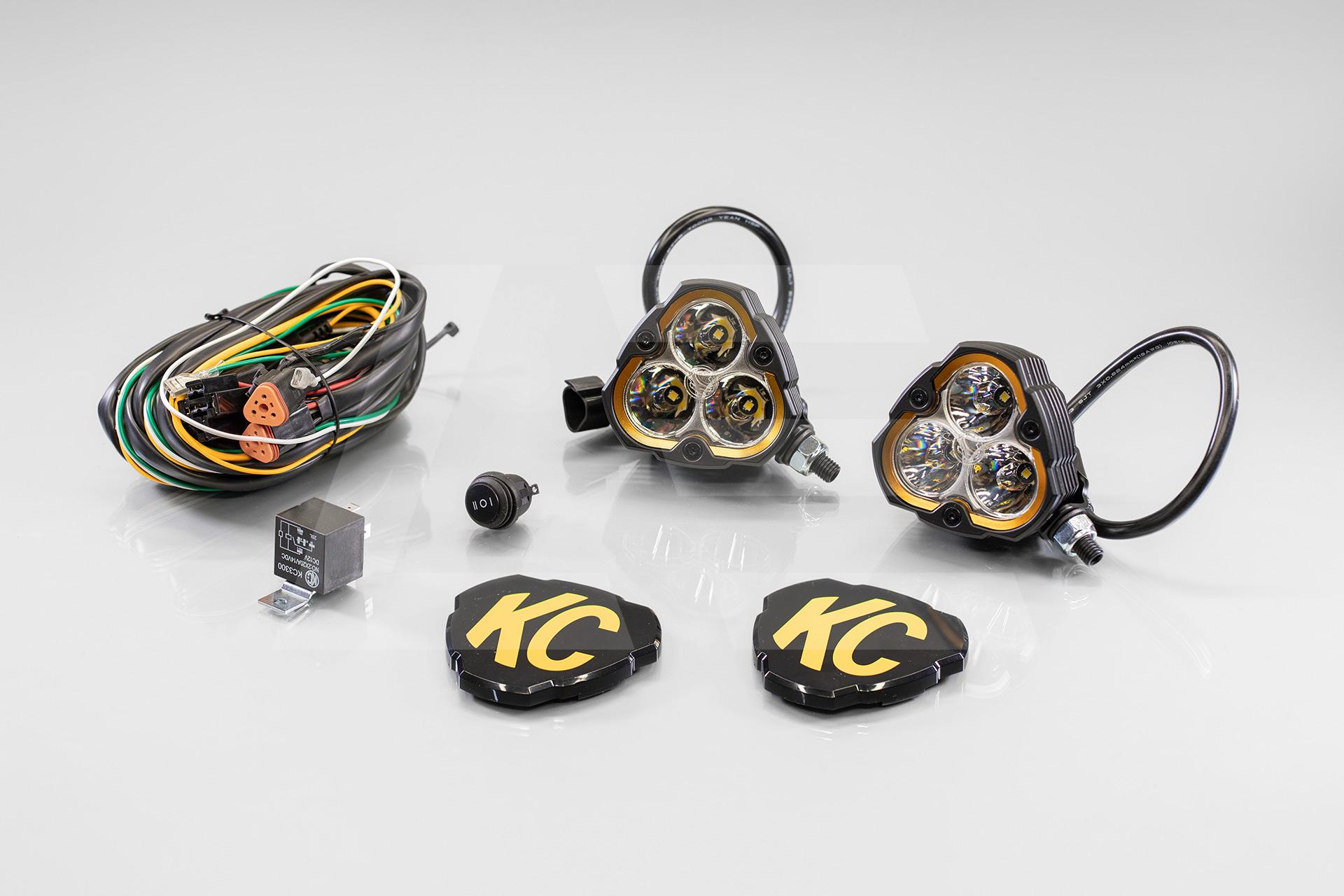 KC HiLiTES Диодные фары 3,5" Flex ERA, (точечный свет), комплект Изображение №1