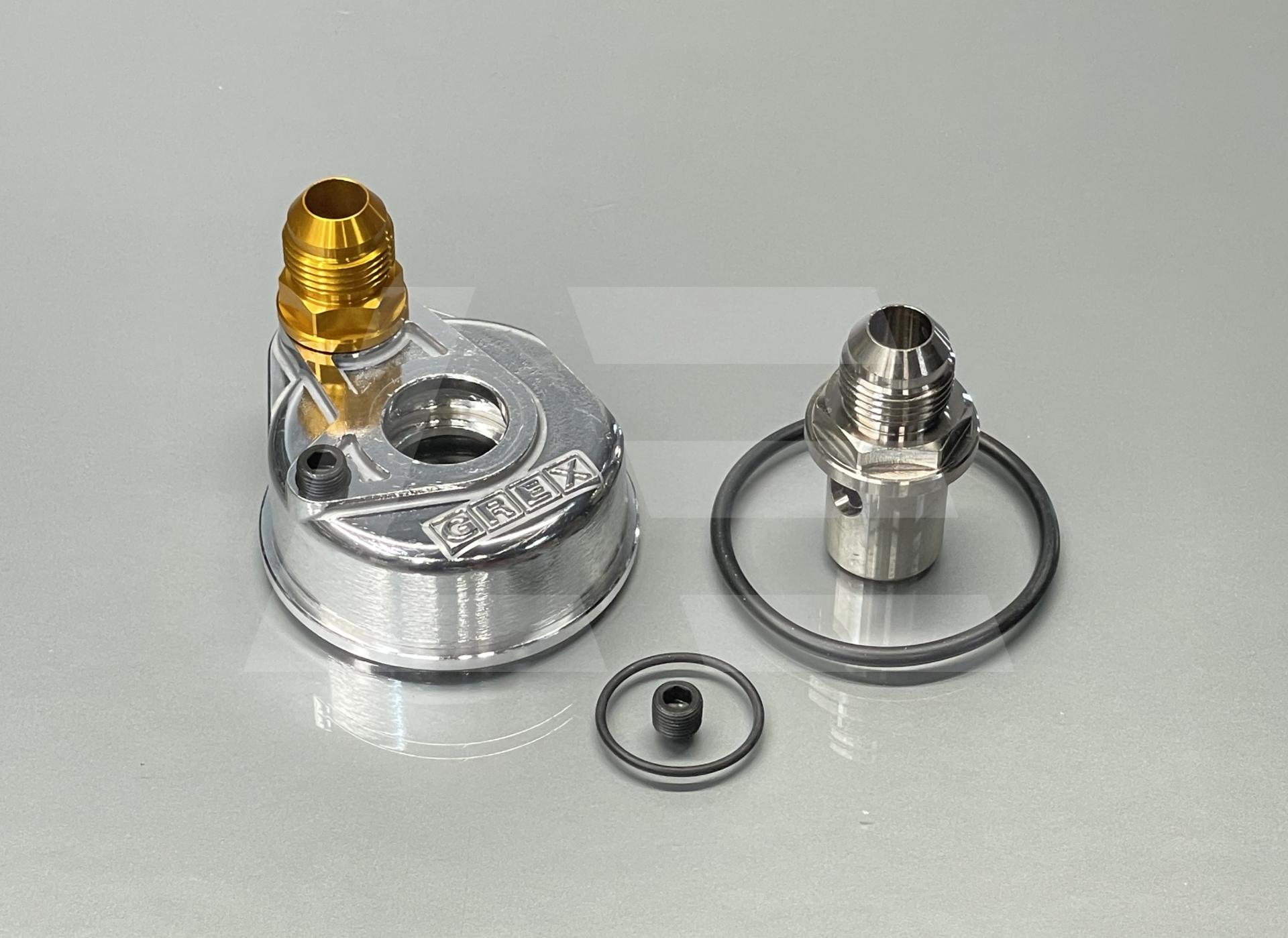 GReddy Проставка 3/4*16UNF (62мм), к блоку под вынос масляного фильта Изображение №1