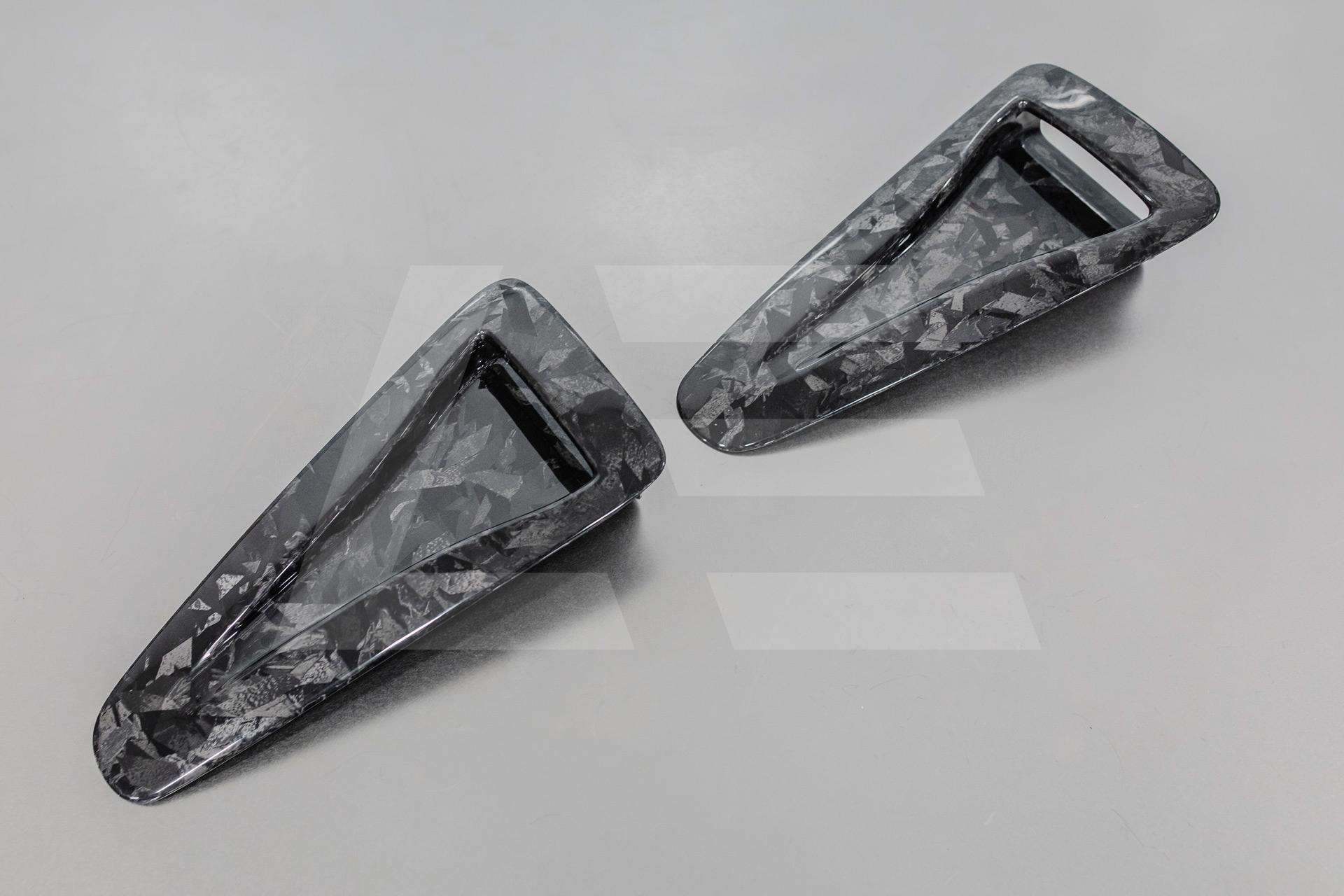 LEVEL Performance Комплект карбоновых деталей Nissan GT-R R35 forged carbon Изображение №2