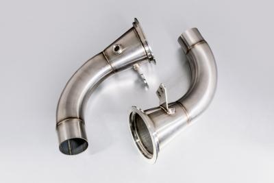 Mikes Custom Приемные трубы (Downpipes) Porsche 911 (992) Turbo, без катализатора Фото
