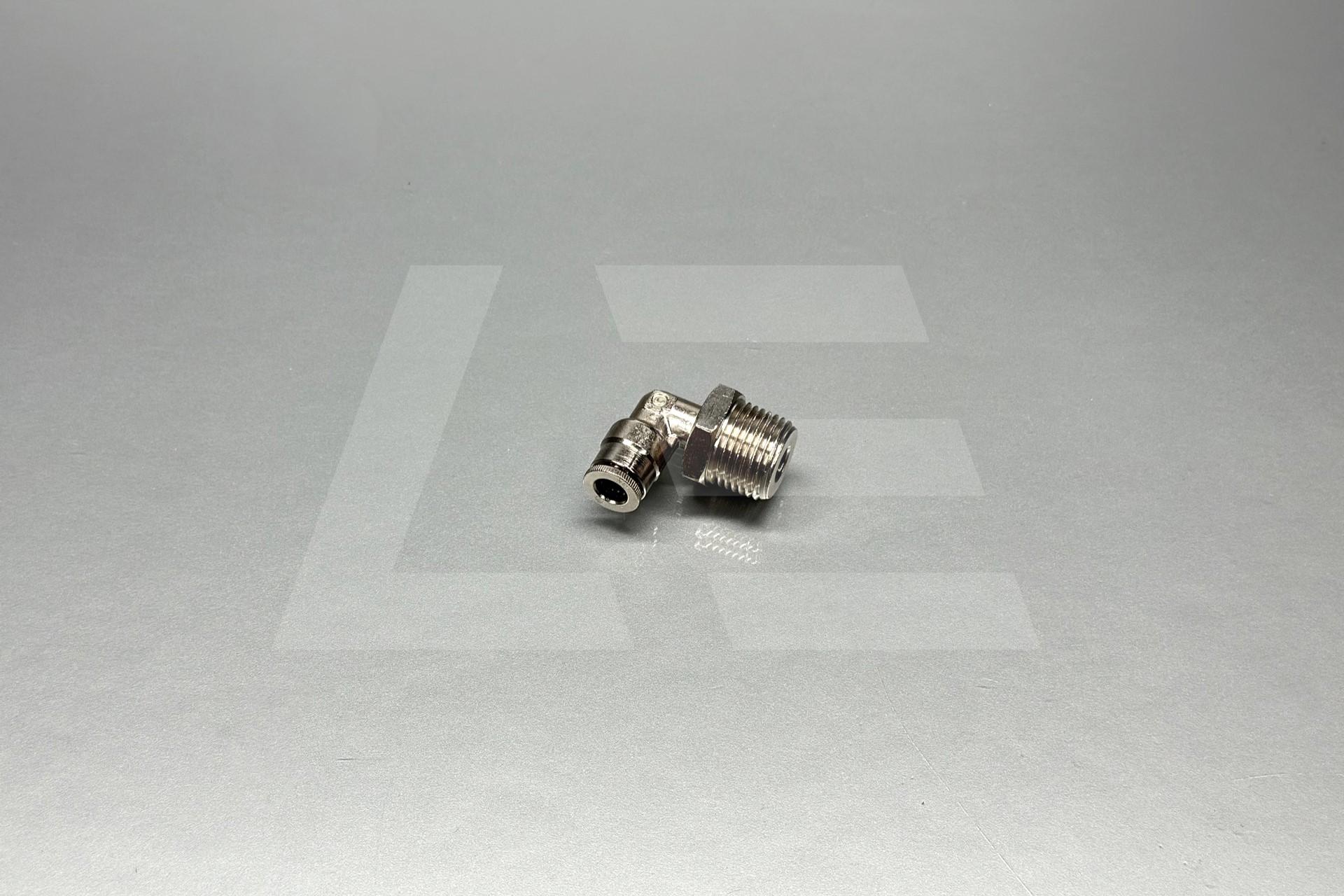 PRO Meth Фитинг адаптер угловой 1/4 - 3/8 NPT Изображение №1