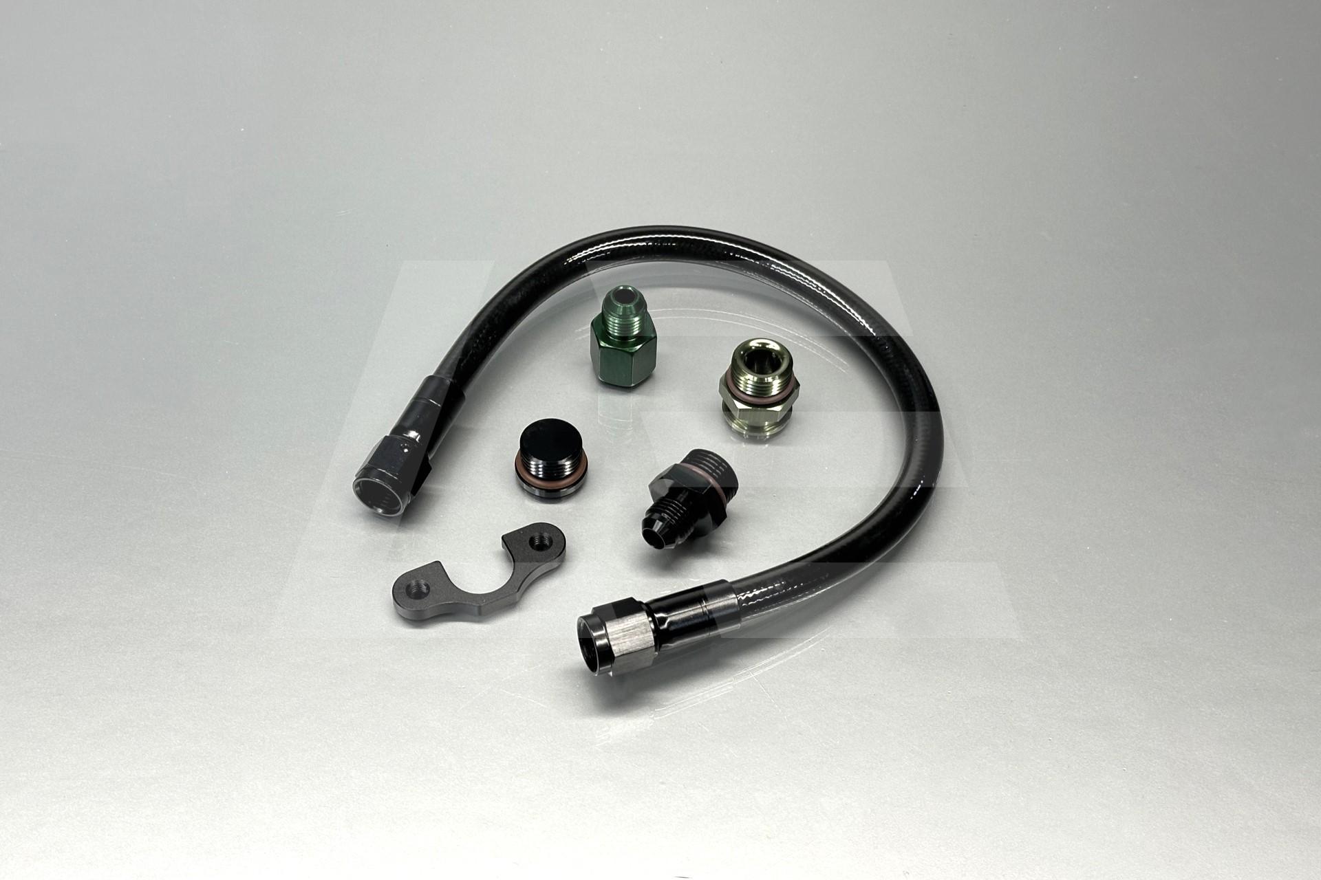 Radium Engineering Набор подключения топливной рейки Mitsubishi Evo 7-9, комплект Изображение №1