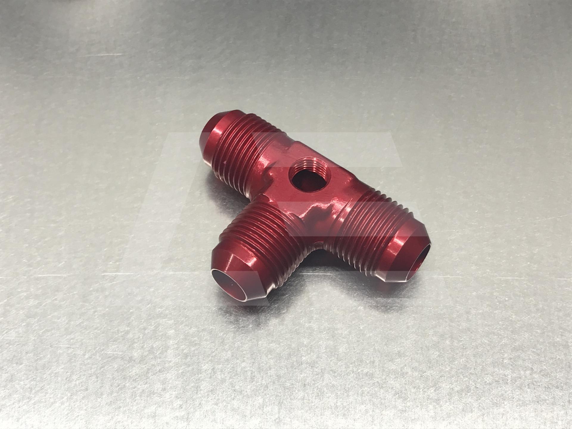 XRP Фитинг Т-образный AN6-AN6-AN6, под сенсор 1/8" NPT (папа-папа-папа) Изображение №1