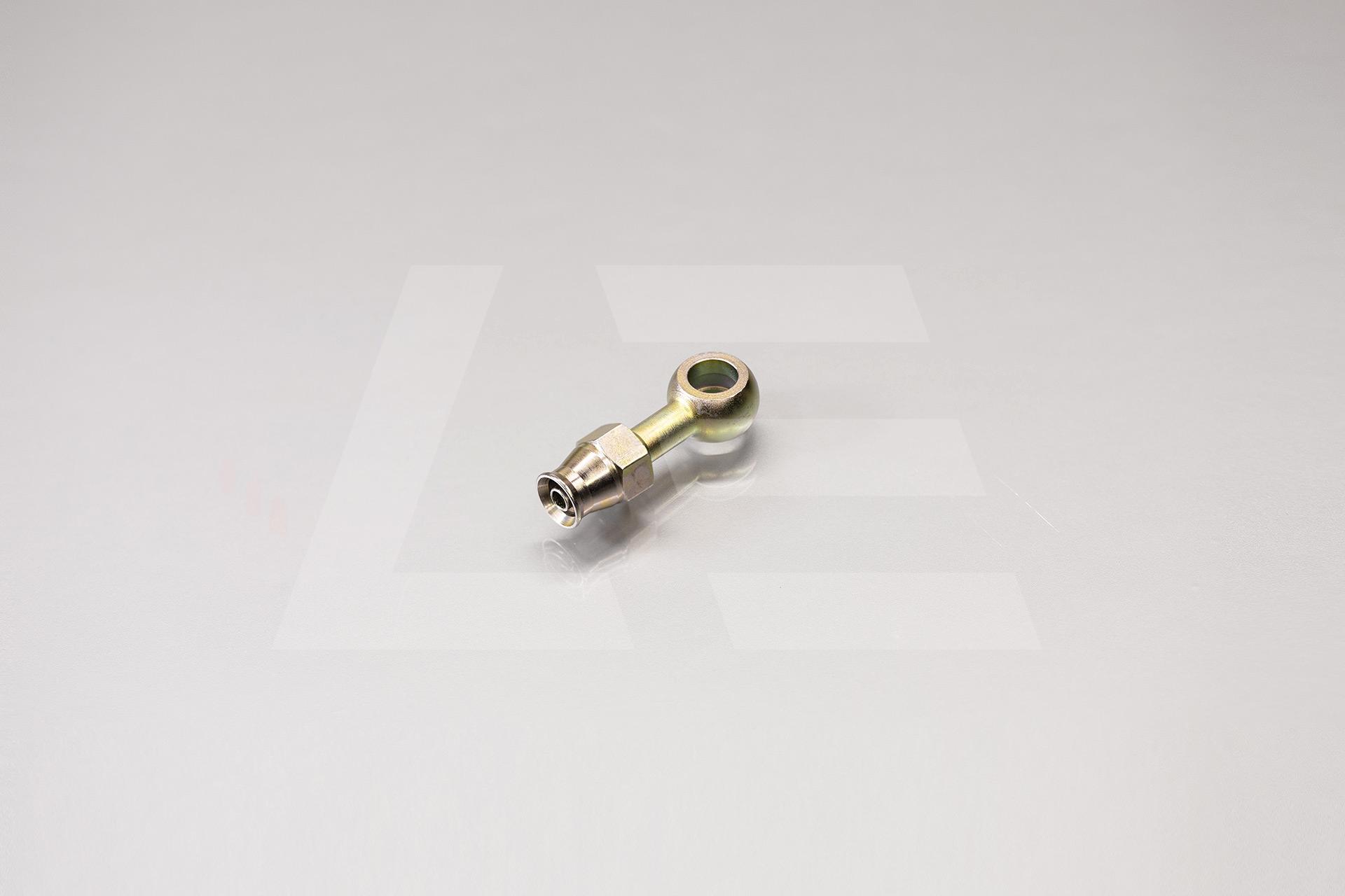 XRP Фитинг BANJO 3/8" (10мм), прямой, под шланг PTFE, SS, удлиненный Изображение №1