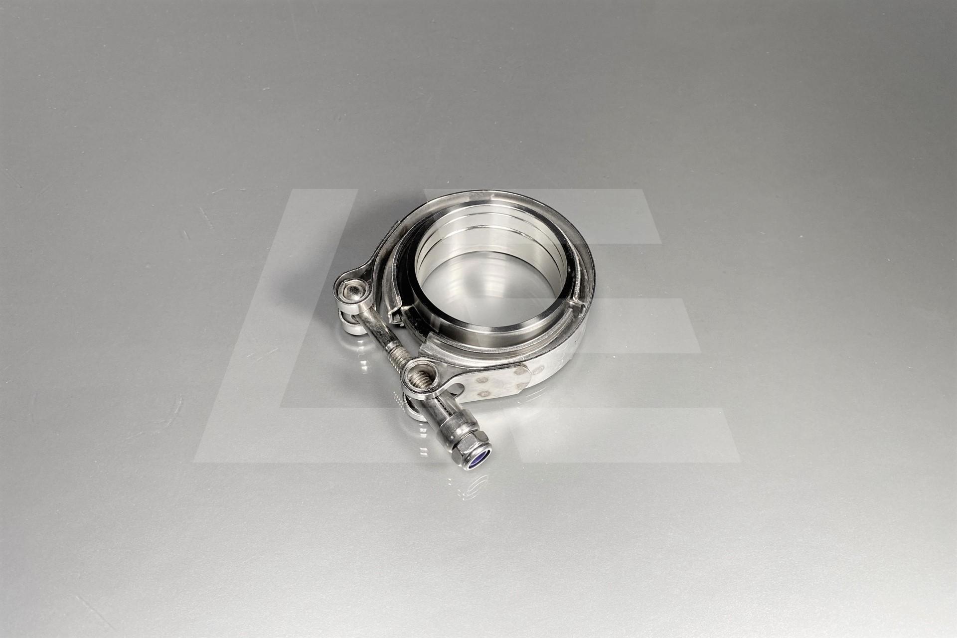 EPMAN Хомут V-Band с фланцами 2" (51мм) с проточкой папа-мама Изображение №1