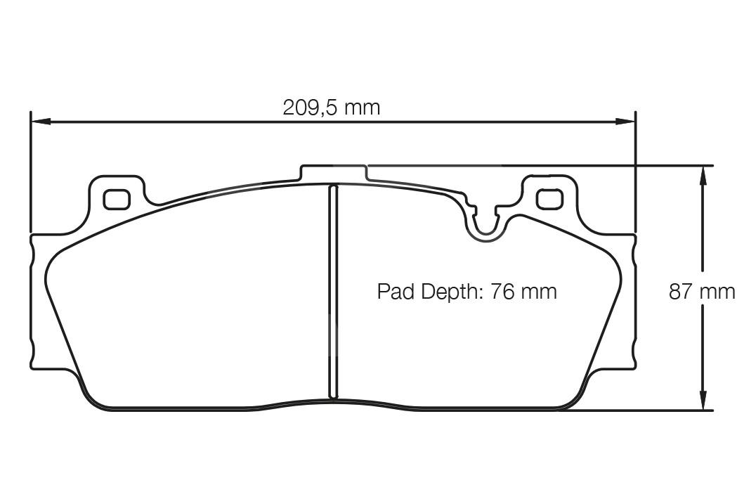 PAGID Колодки тормозные BMW передние, состав RSL29 Изображение №1