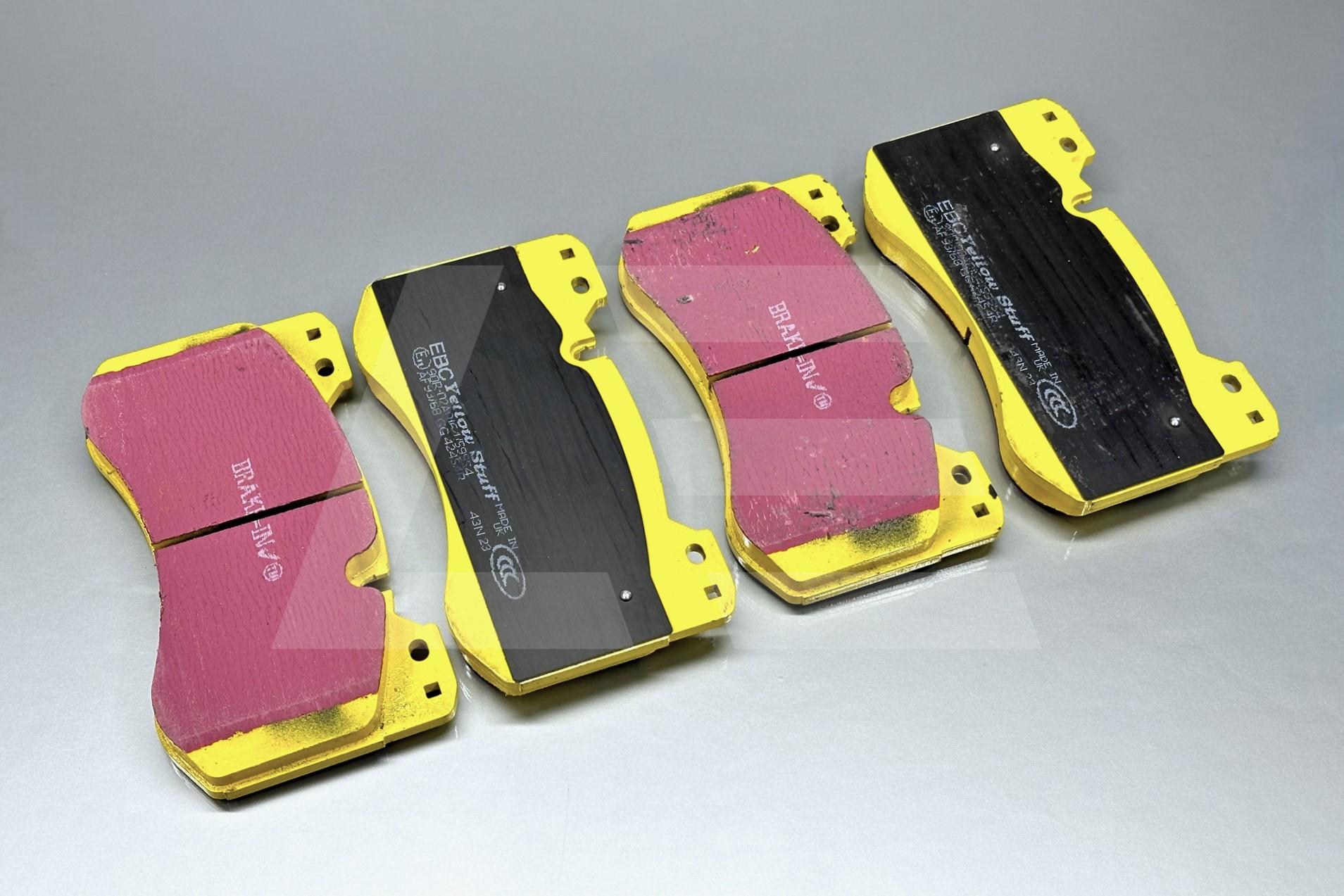 EBC Brakes Колодки тормозные Yellowstuff BMW M2 (G87) / M3 (G80) / M4 (G82), передние Изображение №1