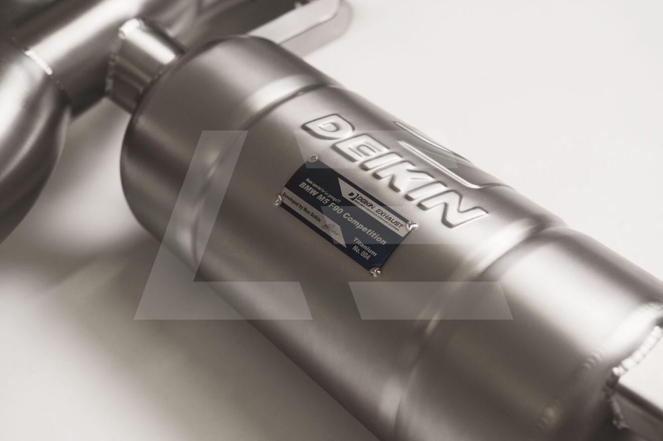 DEIKIN Exhaust Выхлопная система BMW M5 f90 RACE, Titanium Изображение №2
