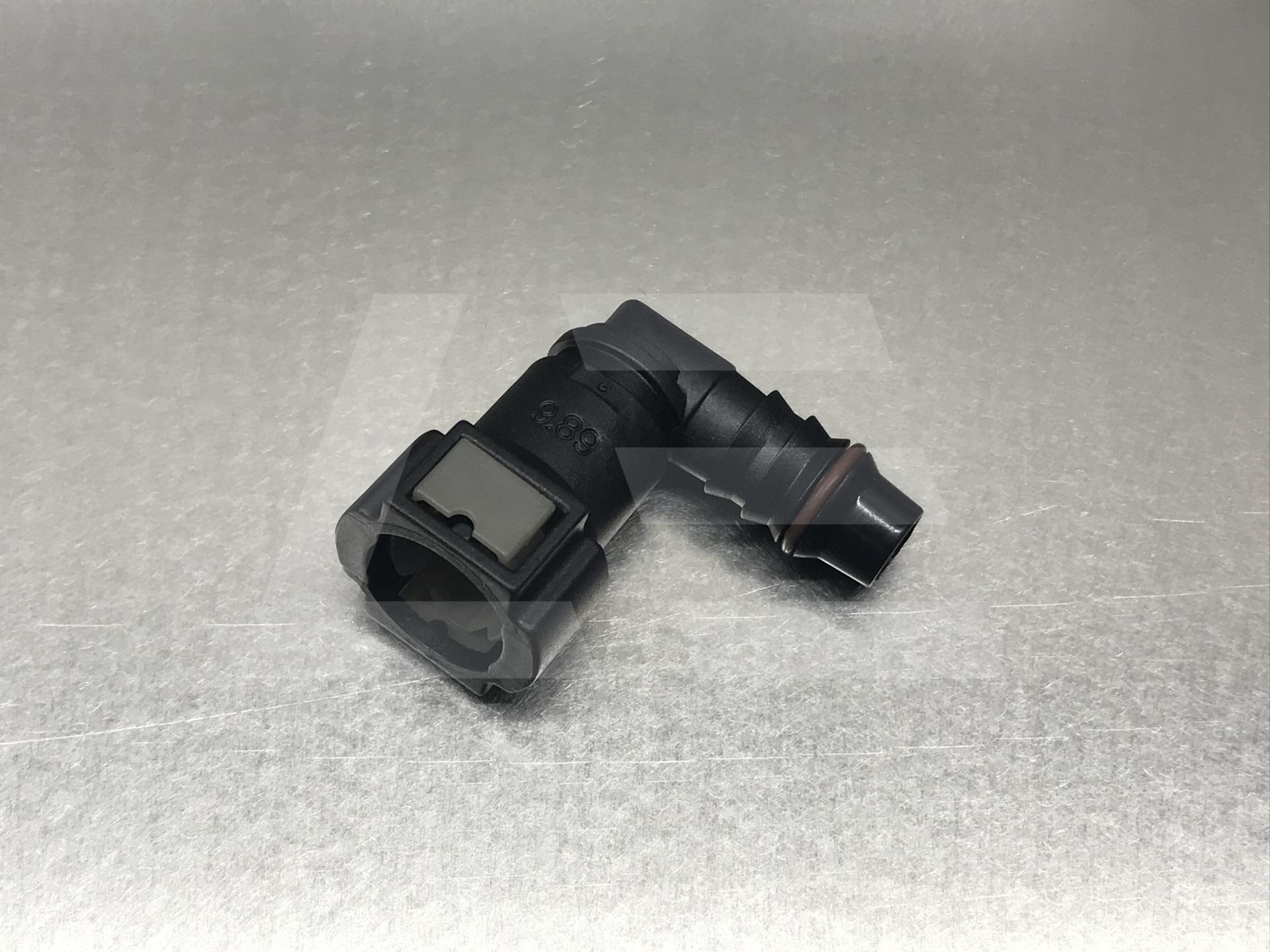 AlwayTec Фитинг быстросъемный топл E4 Φ9.89-ID10 90 °, пластик Изображение №1