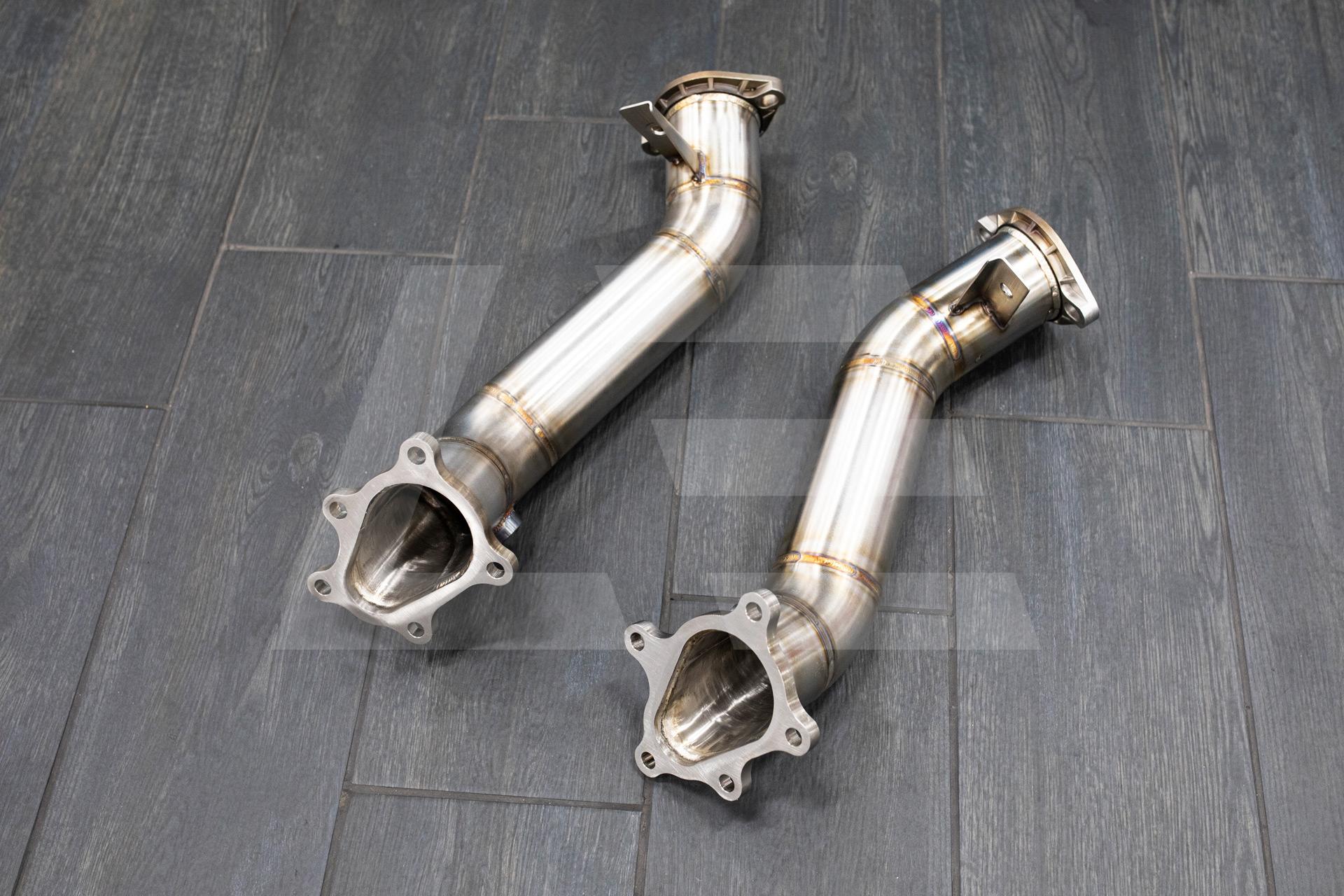 LEVEL Performance Приемные трубы (Downpipes) Nissan GT-R R35 VR38DETT Изображение №1