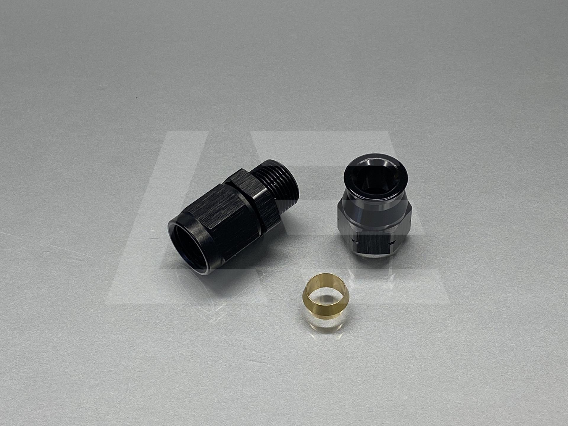 LEVEL Performance GB Фитинг AN6 прямой, под алюминиевую трубку 3/8" (AN6) Изображение №1