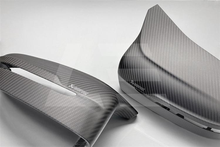 Akrapovic Накладки зеркал BMW M5 F90, карбон Фото