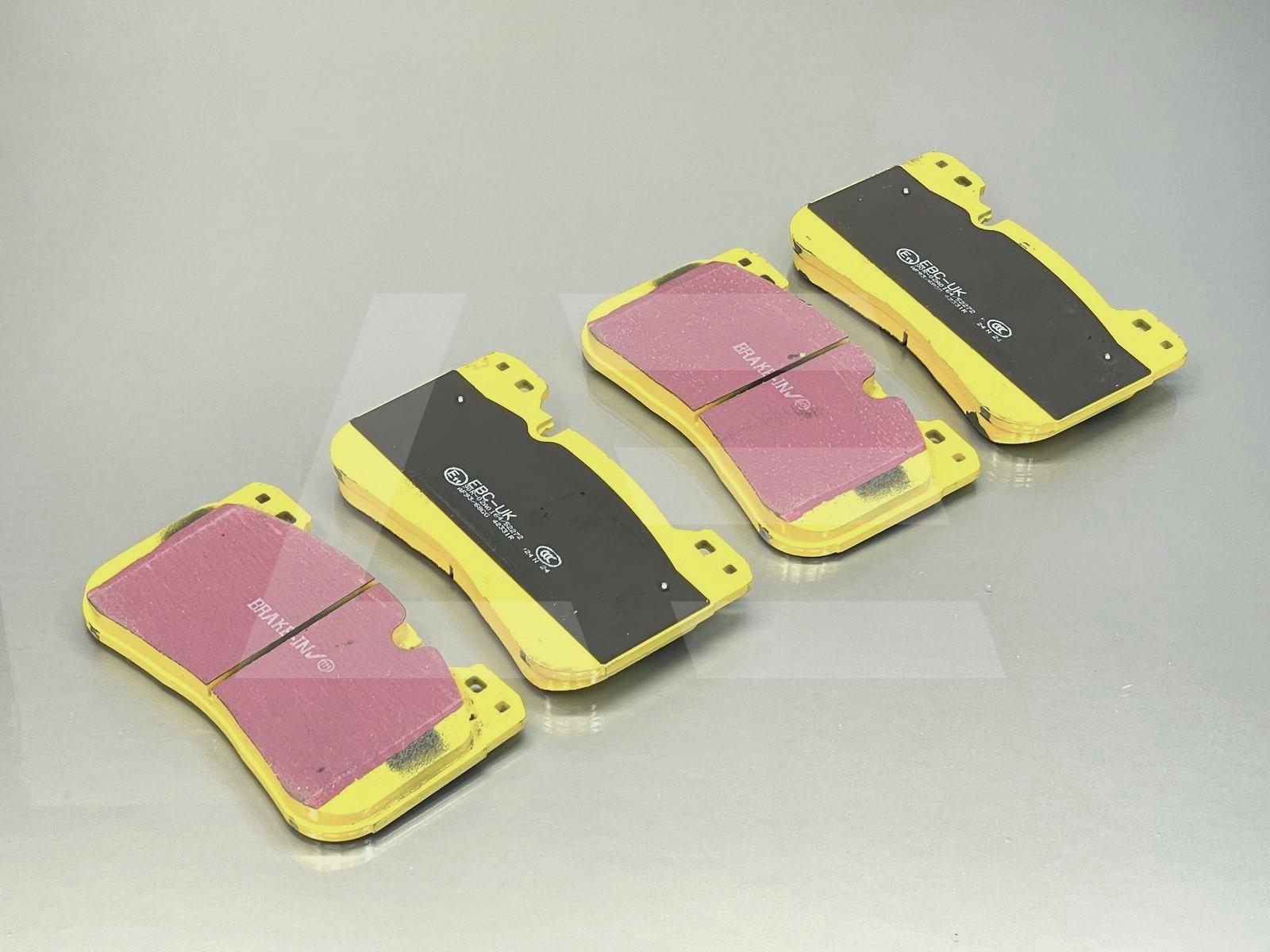 EBC Brakes Колодки тормозные Yellowstuff BMW M5 F90 / M8 F92 / X5M F95 передние Изображение №1