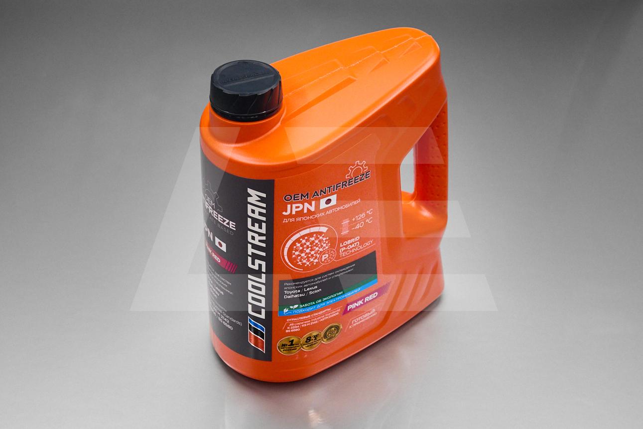CoolStream Антифриз JPN P-OAT готовый -40 красно-розовый 5кг Изображение №1