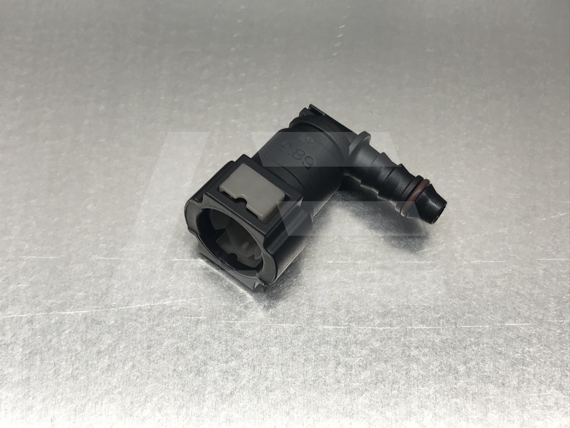 AlwayTec Фитинг быстросъемный топл E9 Φ9.89-ID6 90 °, пластик Изображение №1