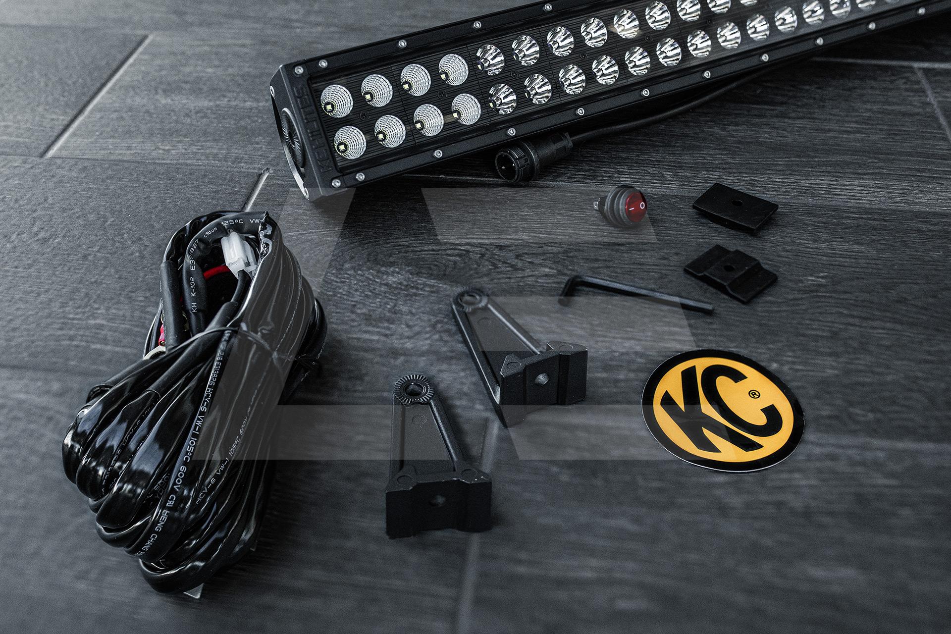 KC HiLiTES Диодная балка 40" C-Series C40 LED, (комбинированный свет), комплект Изображение №1