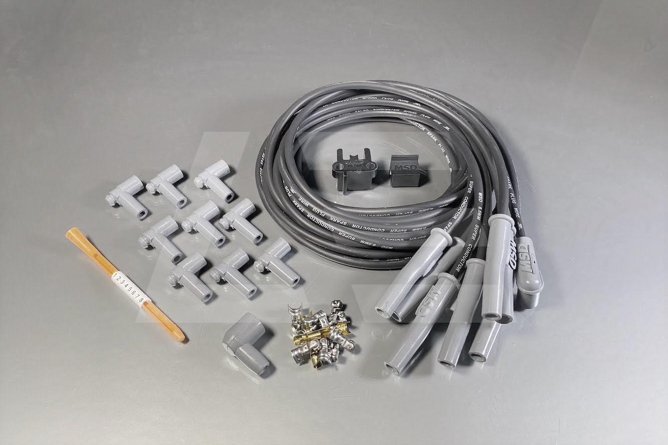 MSD Ignition Провода высоковольтные 8,5мм, комплект 8 штук, черные Изображение №1