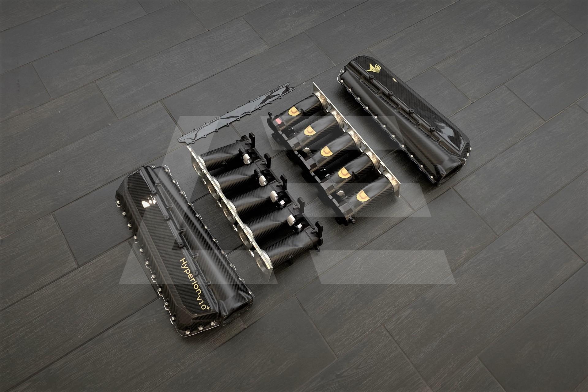 Anubis Composite Коллектор впускной V10 Audi / Lamborghini, Carbon Fiber Изображение №1