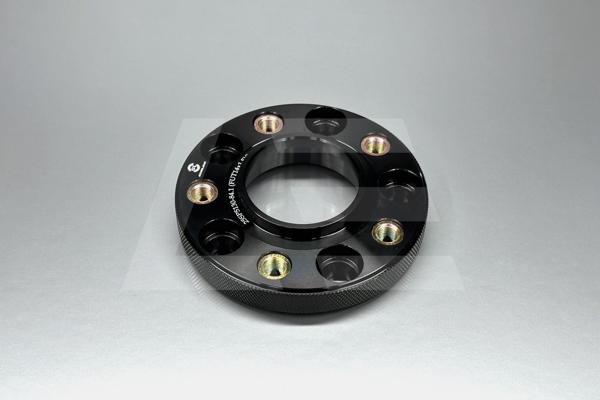 Starleks Проставка колесная 25мм 5x130 - 84.1(FUT14x1.5) Step Black Изображение №1