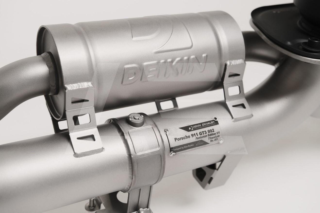 DEIKIN Exhaust Выхлопная система Porsche 911 GT3 992 Изображение №3
