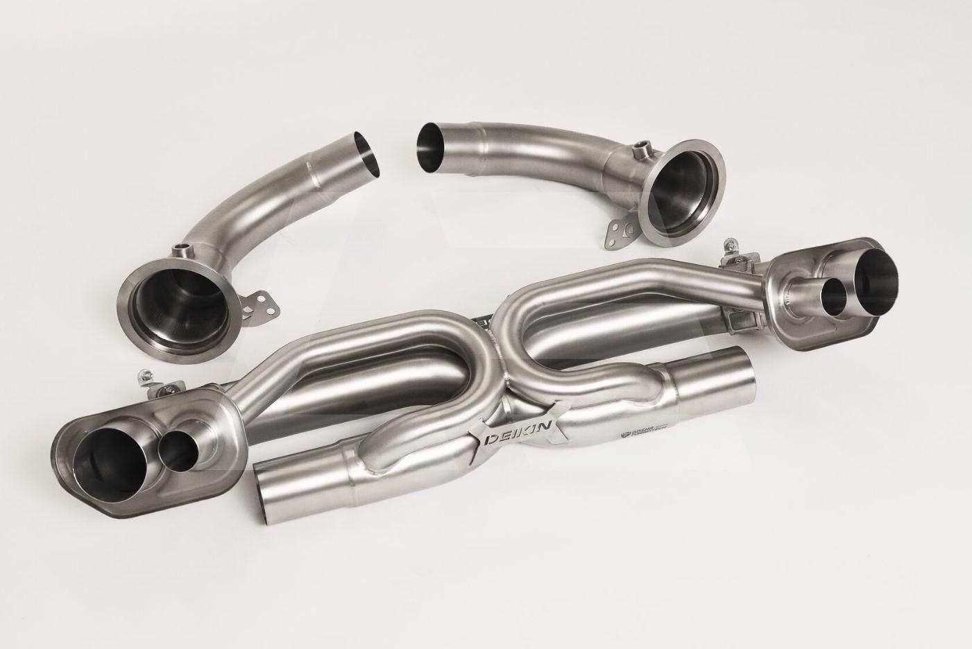 DEIKIN Exhaust Выхлопная система RACE Porsche 911 Turbo/Turbo S 992 Изображение №1