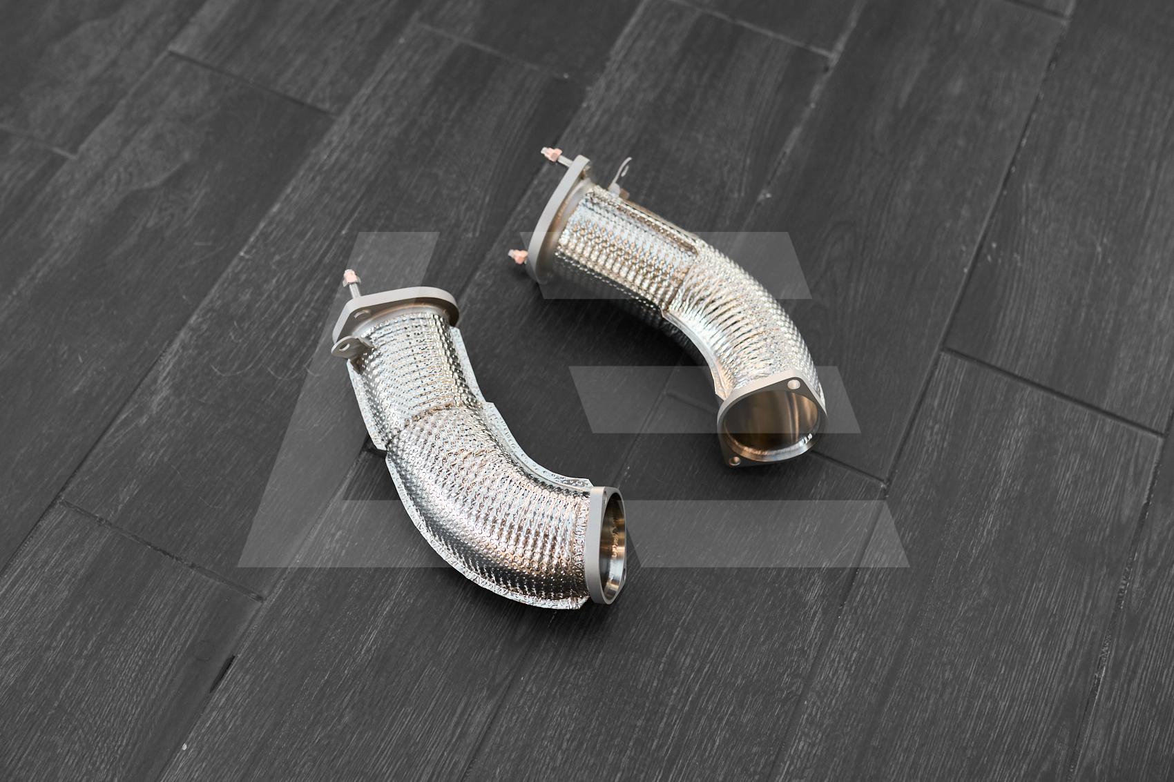 DEIKIN Exhaust Мидпайпы BMW M5 G90, с термозащитой Изображение №1