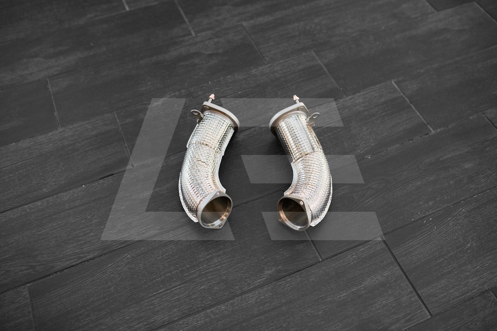 DEIKIN Exhaust Мидпайпы BMW M5 G90, с термозащитой Изображение №2