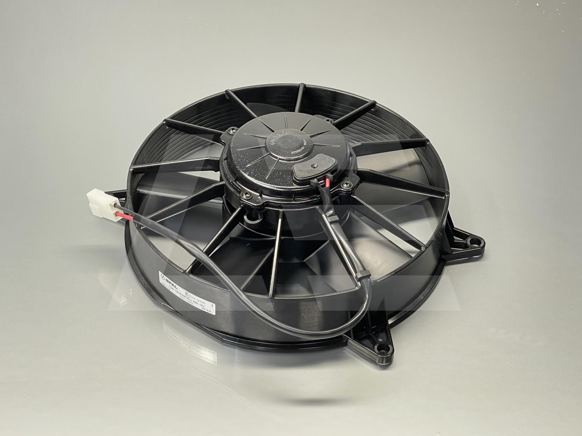 SPAL Automotive Вентилятор охлаждения 10" (255мм) 12V, VA15-AP70/LL-39S, толкающий Изображение №1