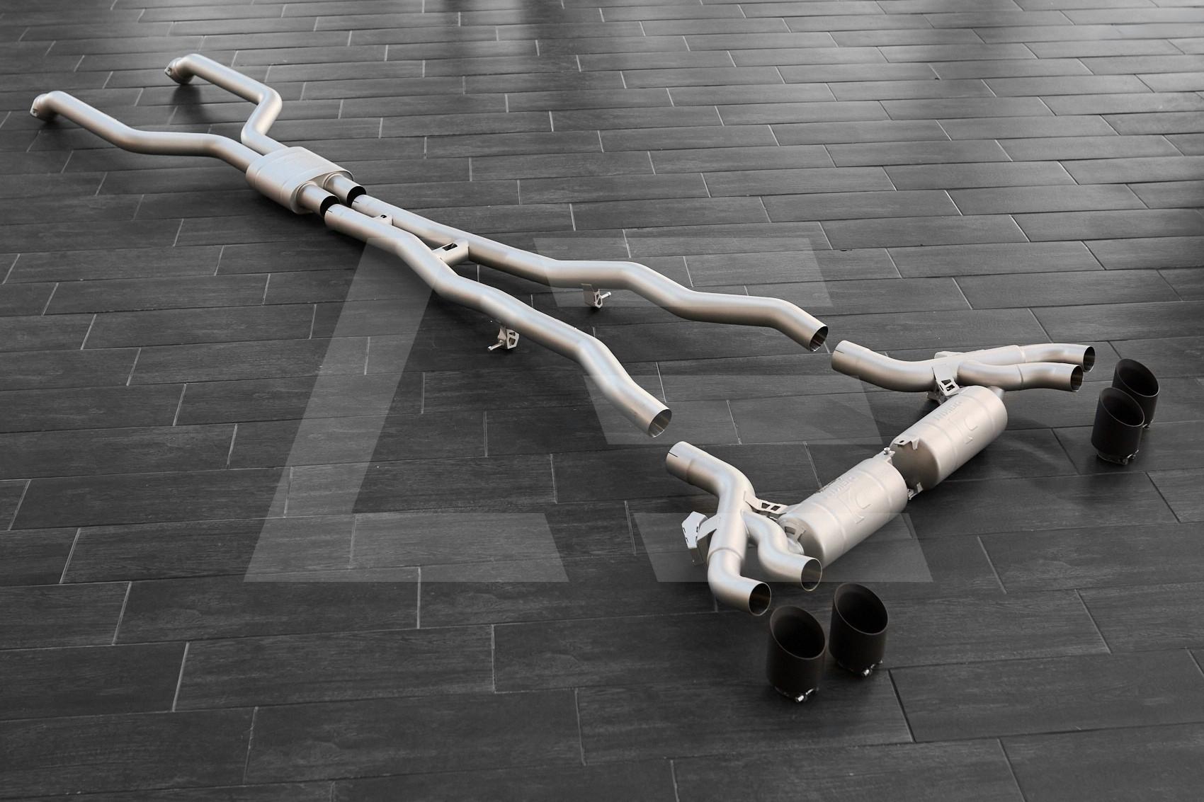 DEIKIN Exhaust Выхлопная система BMW M5 G90 (без заслонок), SS Изображение №1