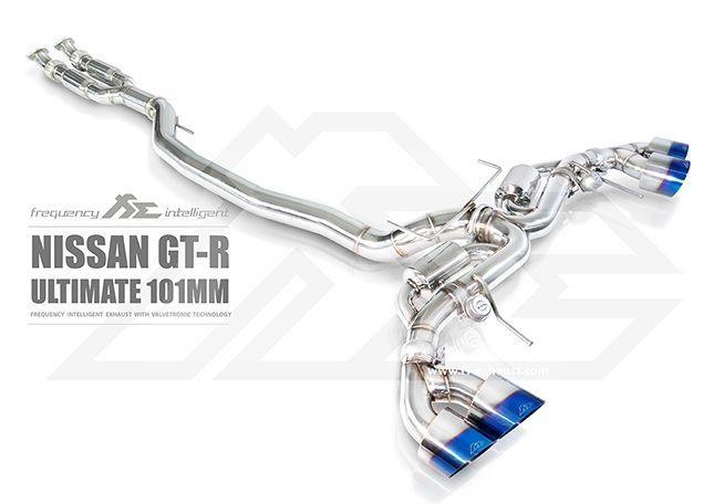 FI Exhaust Выхлопная система Ultimate Power Nissan GT-R R35 VR38DETT, 2008+ Изображение №1