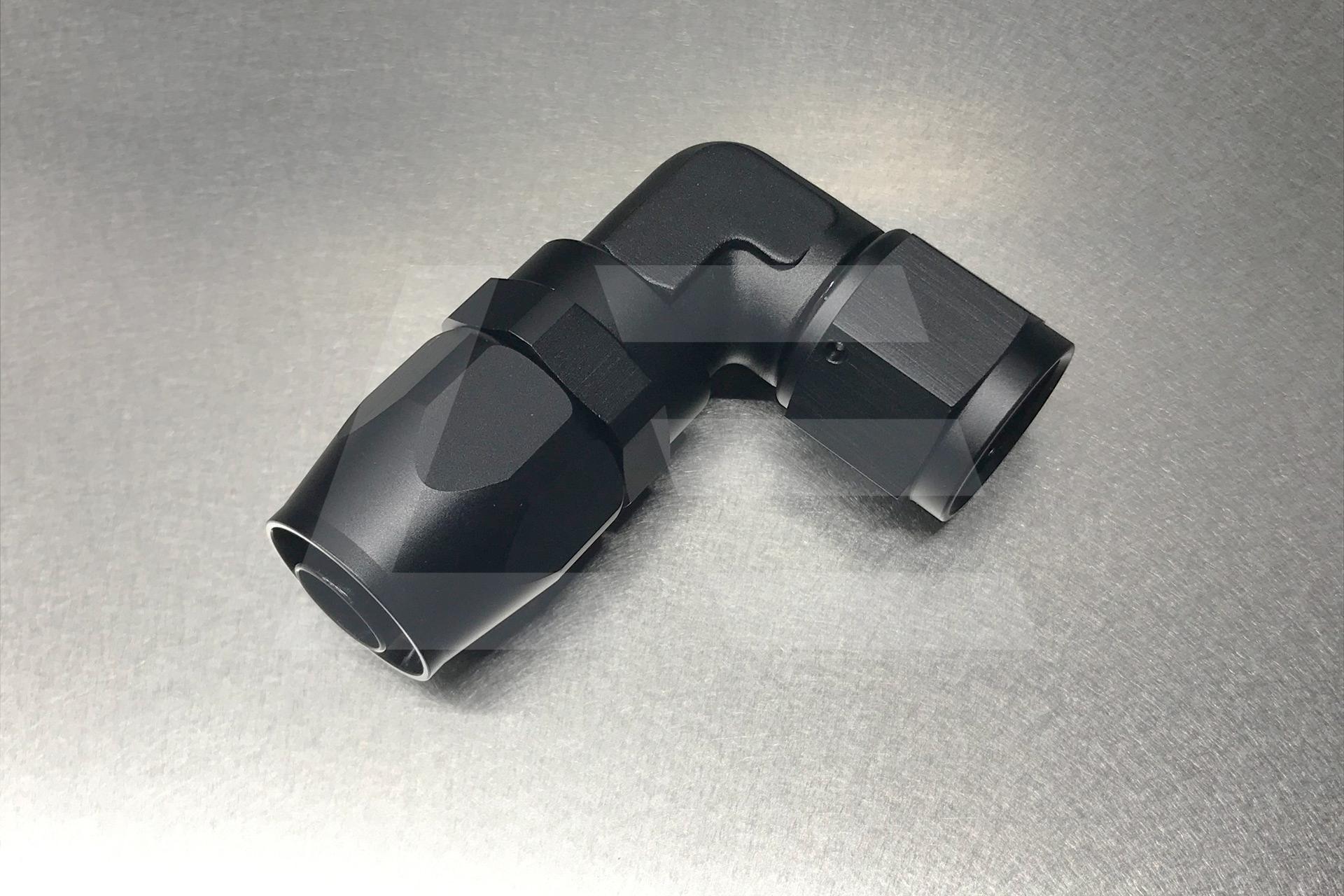 LEVEL Performance GB Фитинг AN10 90 ° усиленный под шланг AN Изображение №1