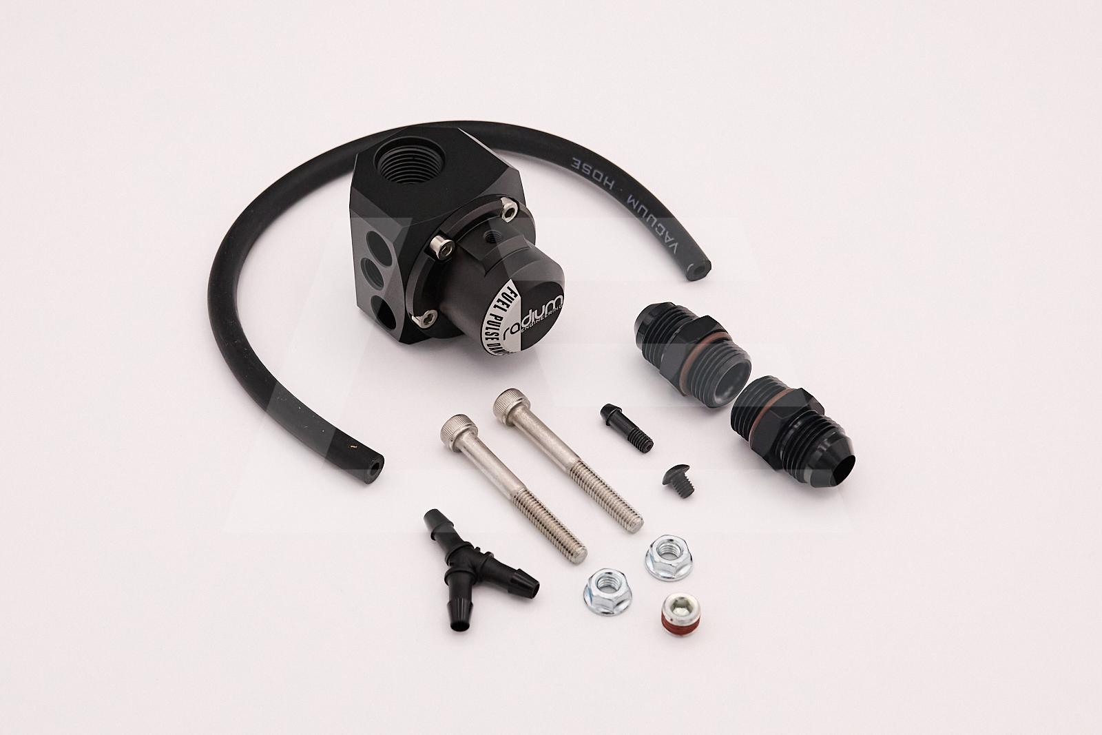 Radium Engineering Топливный демпфер XR INLINE 40 - 120psi вход/выход AN8 Изображение №1