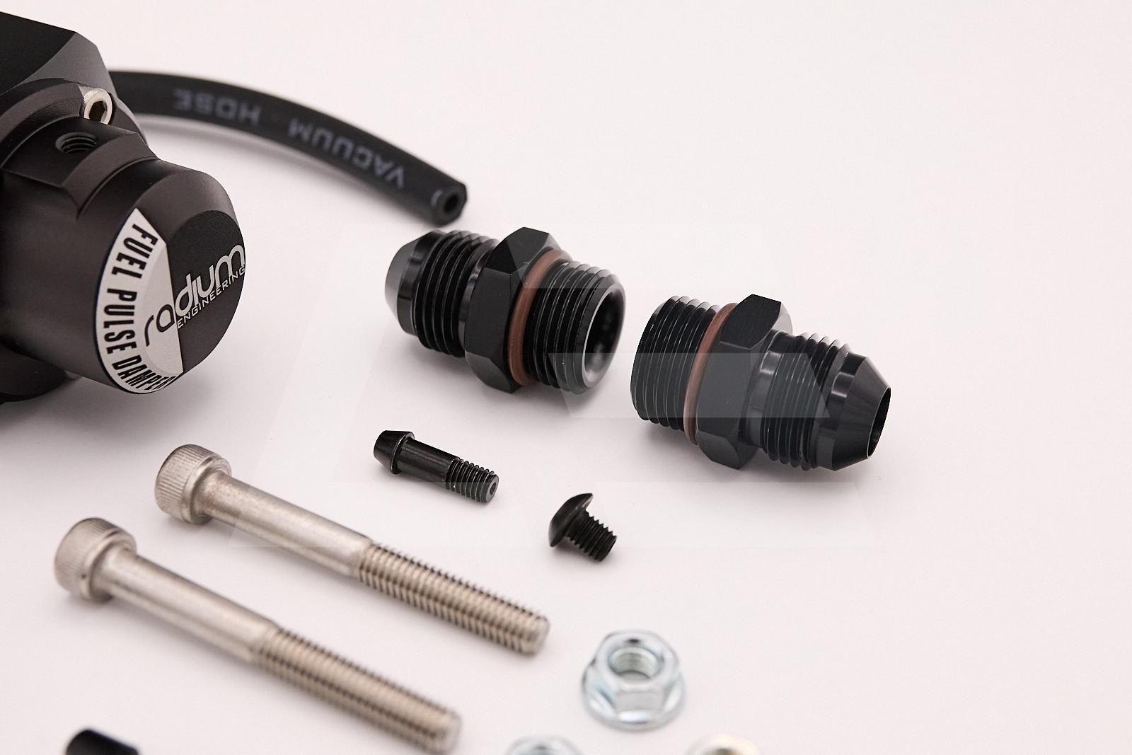 Radium Engineering Топливный демпфер XR INLINE 40 - 120psi вход/выход AN8 Изображение №3
