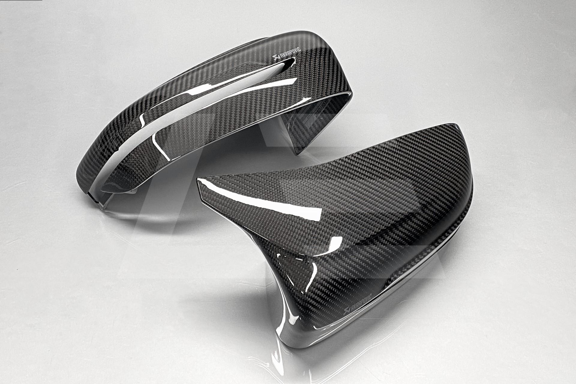 Akrapovic Накладки зеркал BMW M5 (F90), карбон (Gloss) Изображение №1