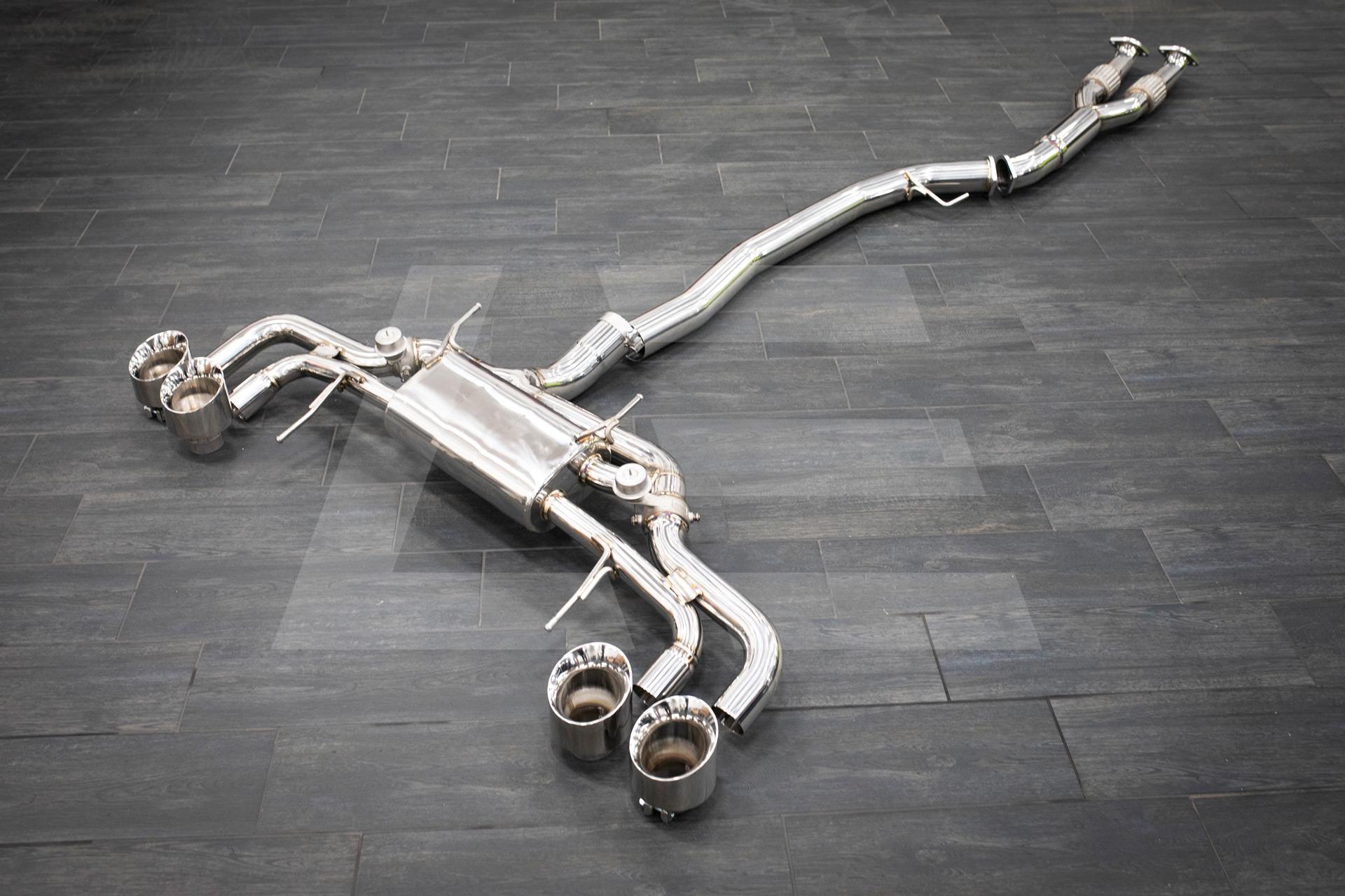 FI Exhaust Выхлопная система Super Sport Nissan GT-R R35 VR38DETT, 2008+ Изображение №1