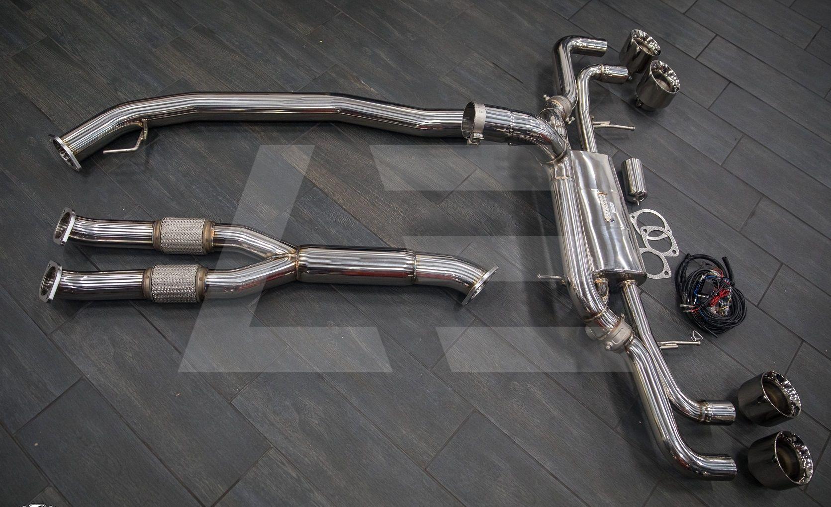 FI Exhaust Выхлопная система Super Sport Nissan GT-R R35 VR38DETT, 2008+ Изображение №2
