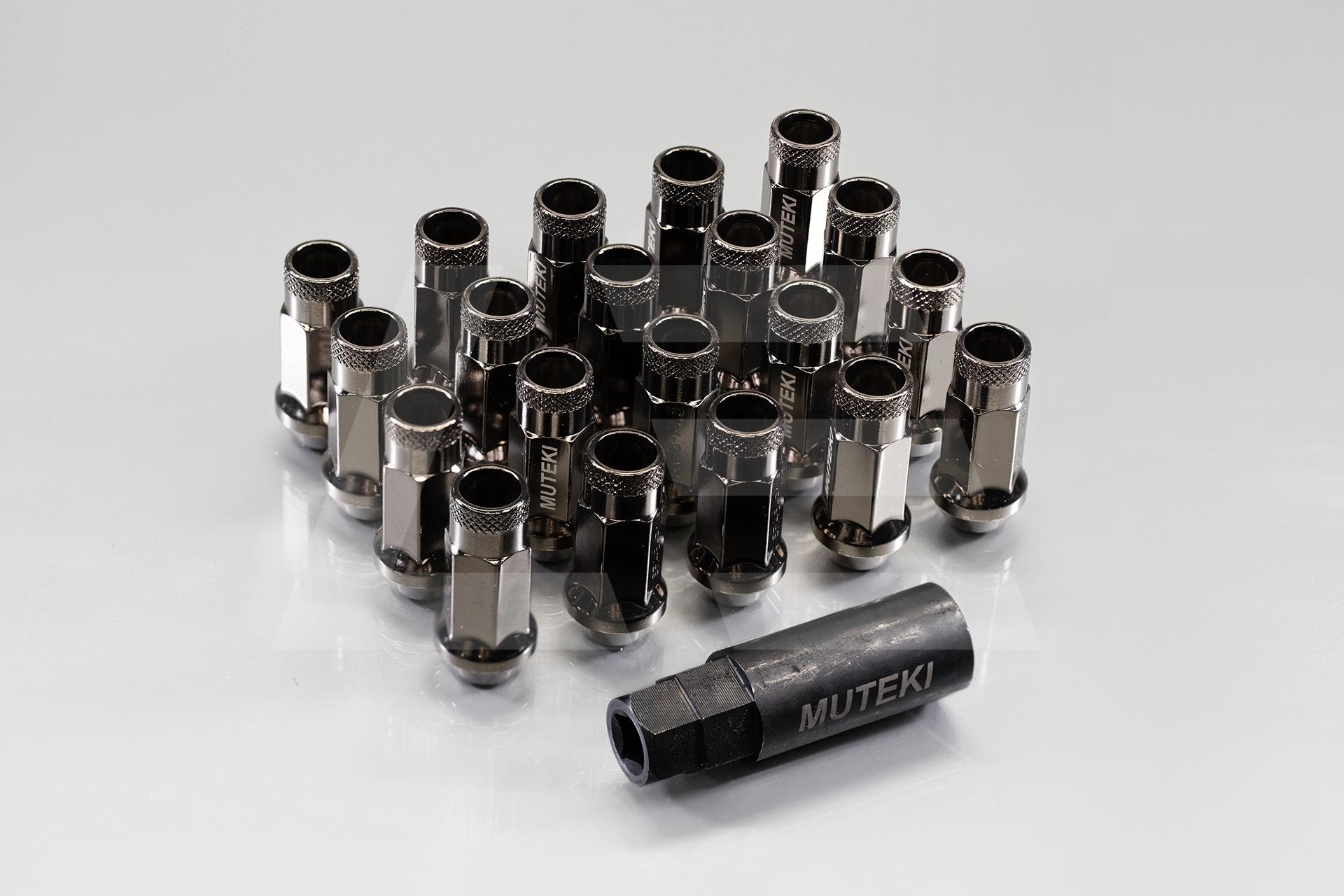 Muteki Гайки колесные М12*1,5, titanium, комплект, SR48 32906T