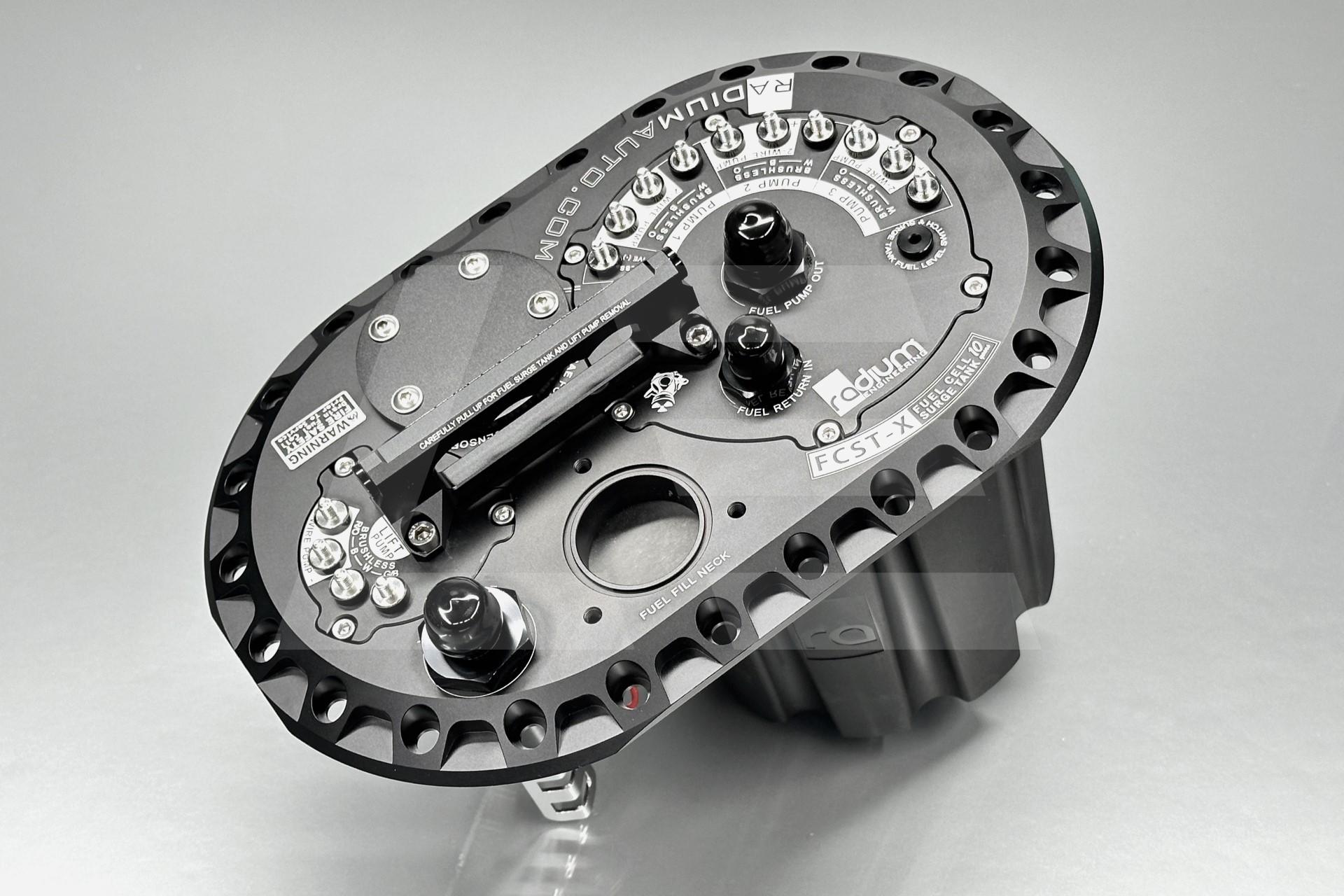 Radium Engineering Противоотливная станция FCST-X в бак под насосы Ti / Walbro / AEM / DW Изображение №1