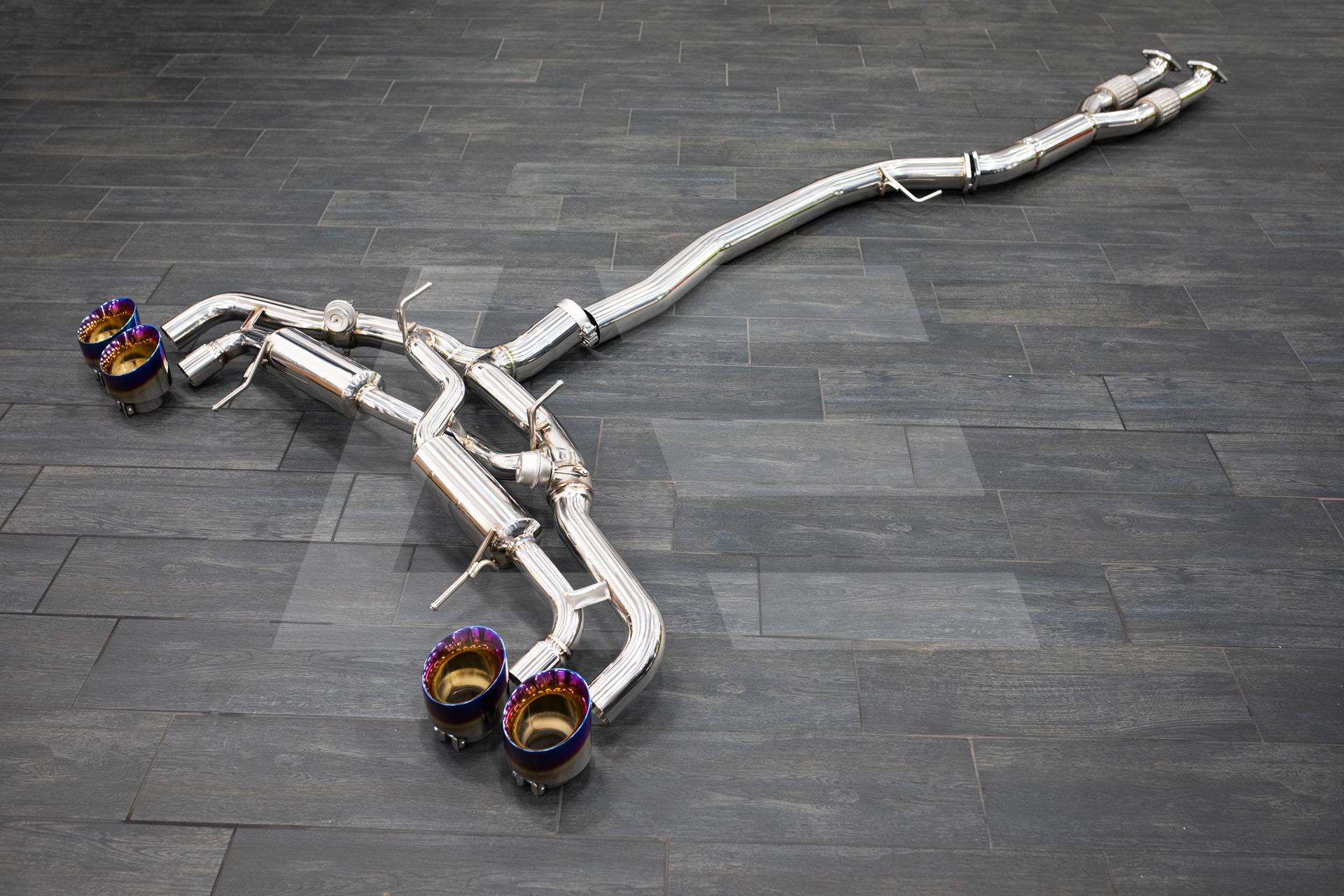 FI Exhaust Выхлопная система Race Nissan GT-R R35 VR38DETT, 2008+ Изображение №1