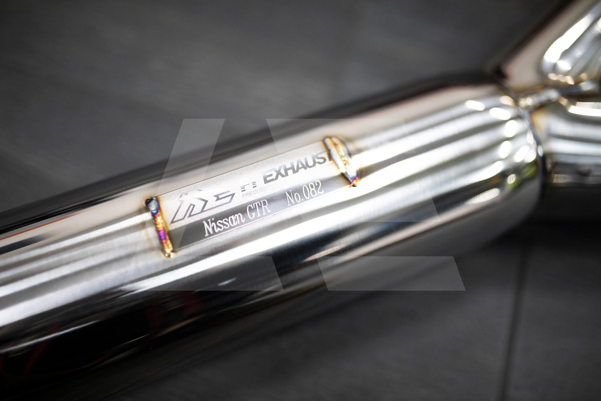 FI Exhaust Выхлопная система Race Nissan GT-R R35 VR38DETT, 2008+ Изображение №2