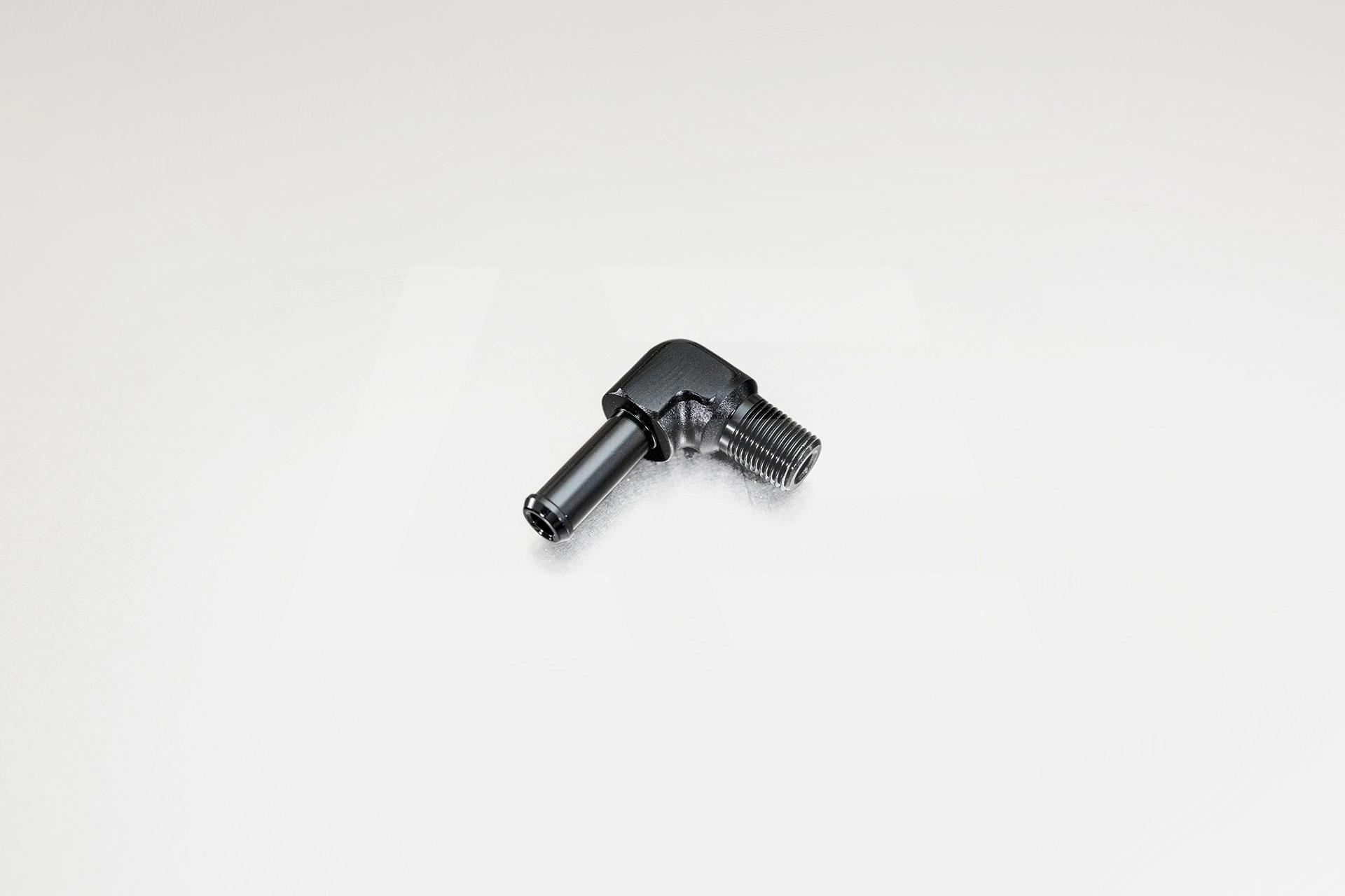 LEVEL Performance GB Фитинг 1/8" NPT 90°, под шланг 8мм, AL Изображение №1