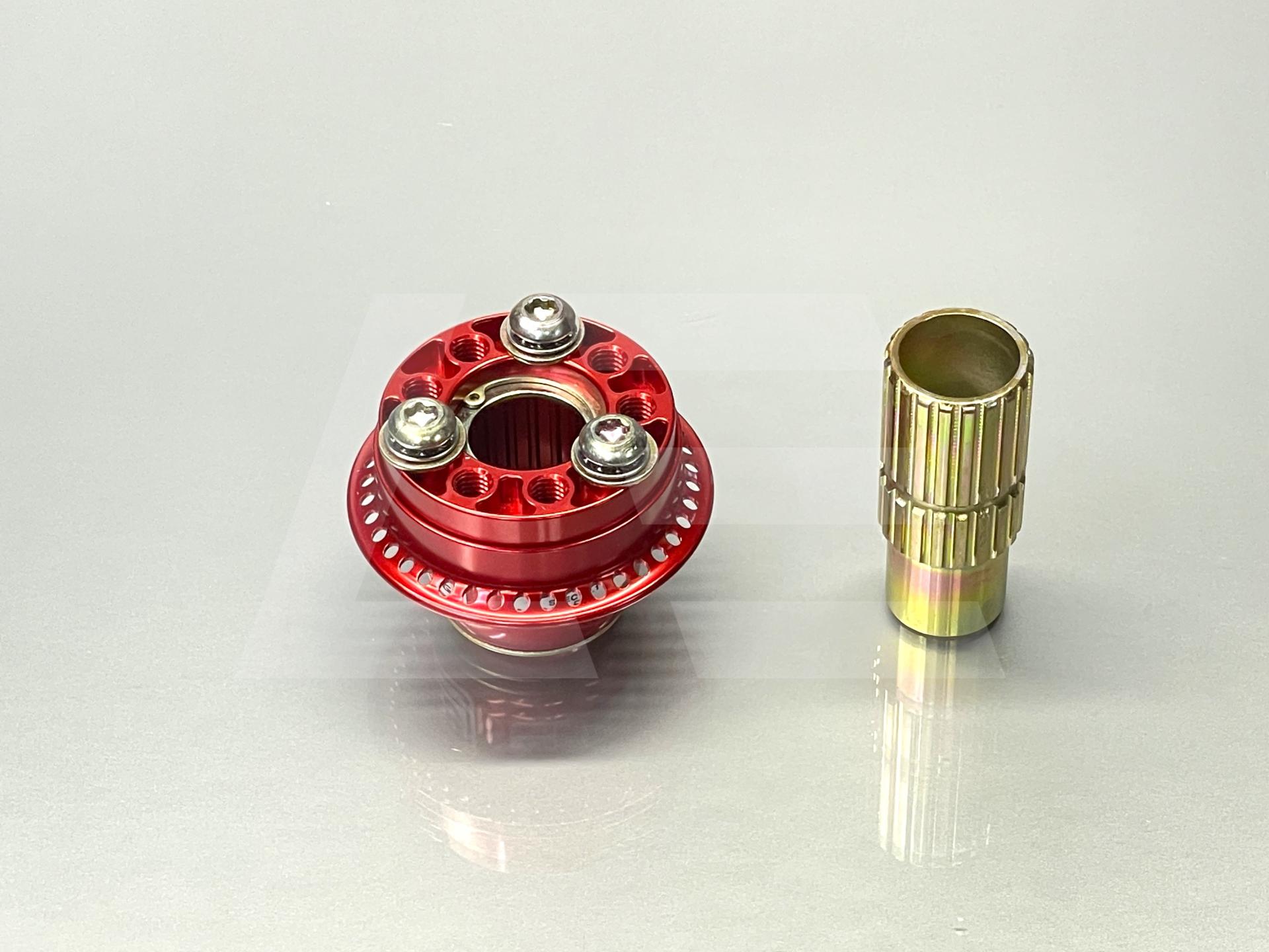 Woodward Steering Адаптер руля (Red) быстросъемный приварной Ball-Lock Изображение №1