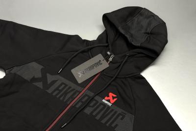 Akrapovic Akrapovic Толстовка худи мужская, черная L-size New Design Фото