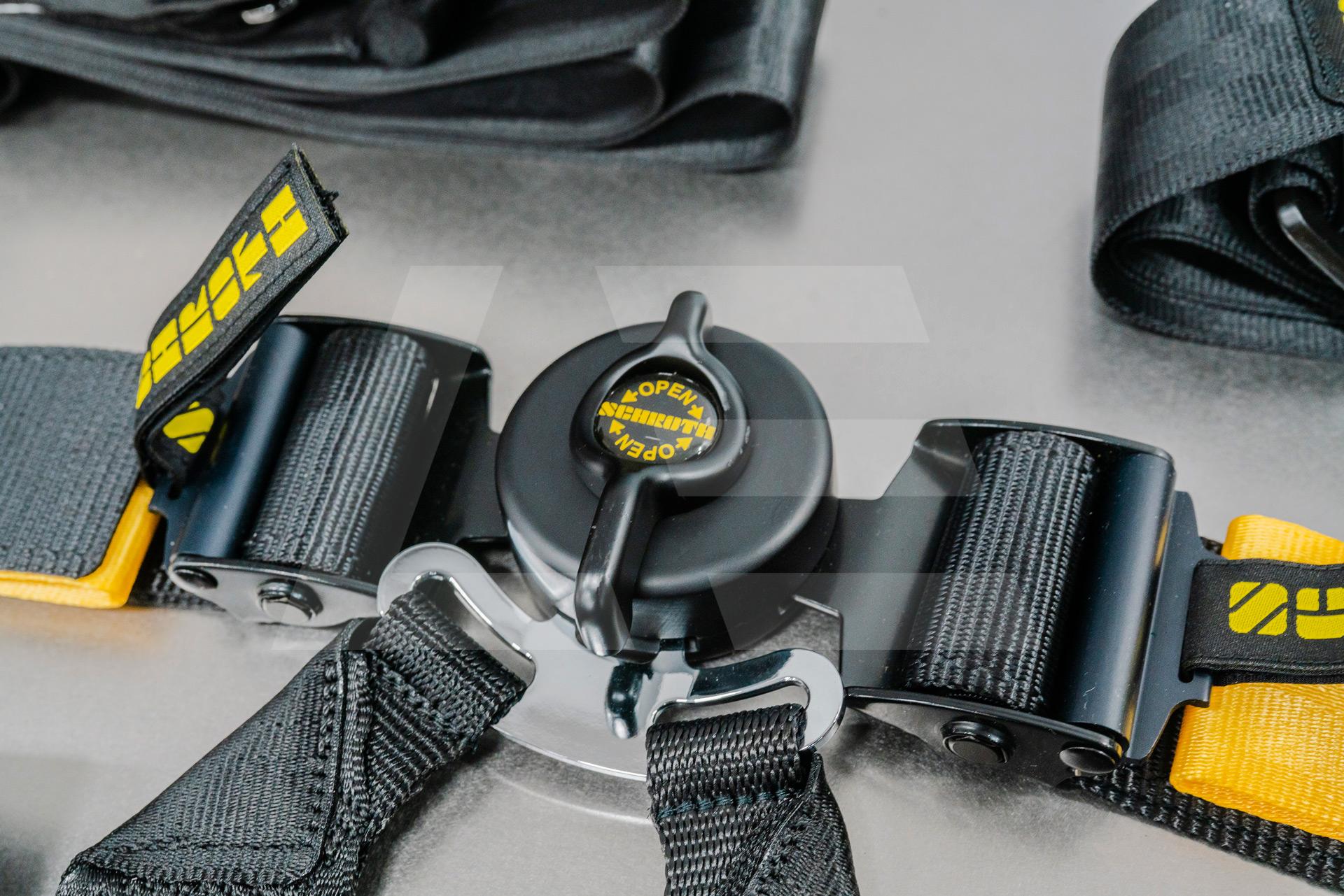 Schroth Racing Ремни безопасности 6-точечные-2"2", (FIA), черные Изображение №2