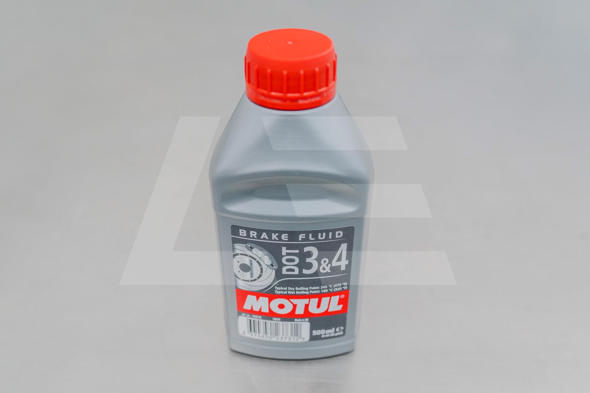 MOTUL Жидкость тормозная DOT 3/4 BRAKE FLUID 0,5л Изображение №1